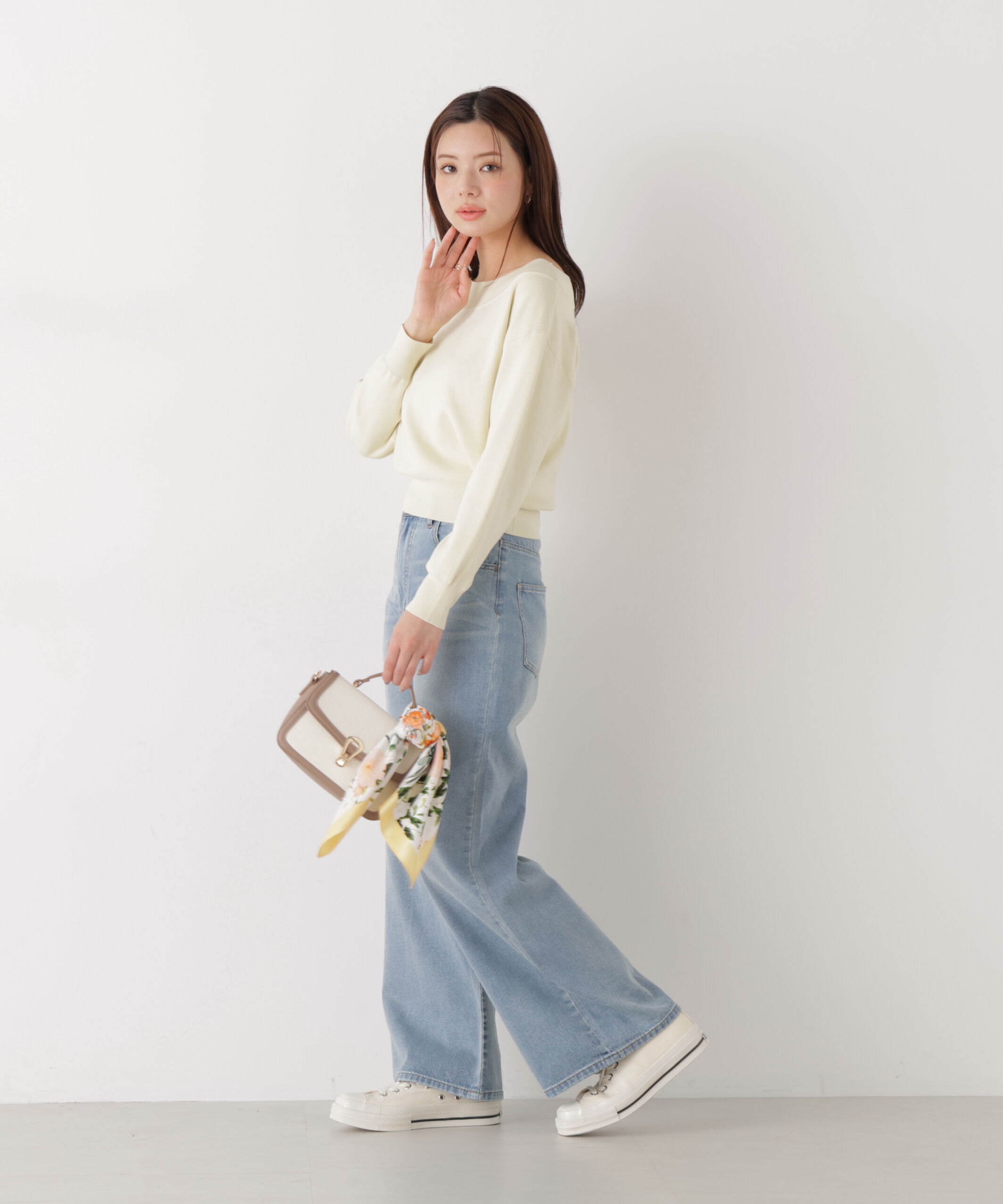 PROPORTION BODY DRESSING「2wayベーシックニット　　26SS」|ニット・セーター|