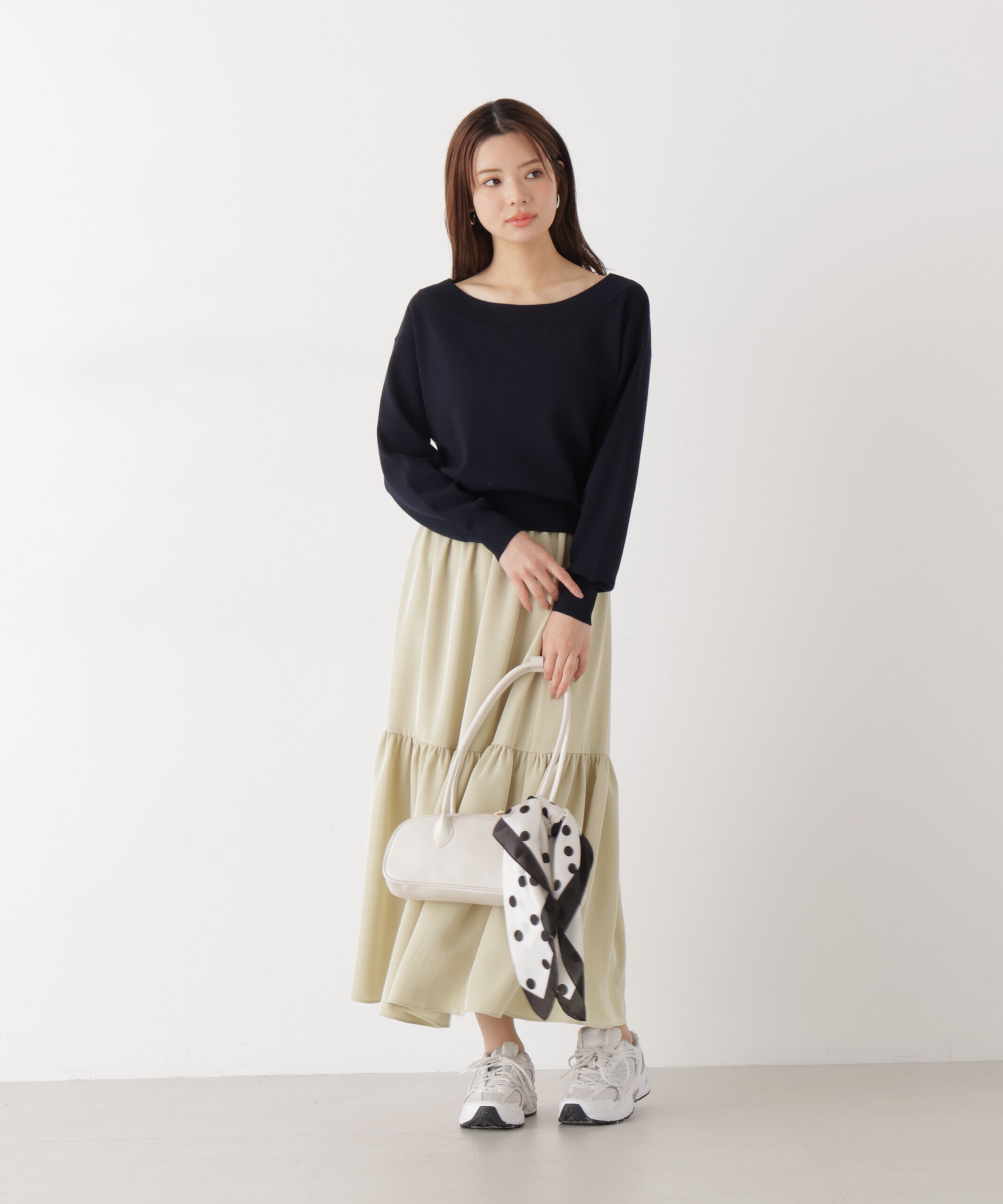 PROPORTION BODY DRESSING「2wayベーシックニット　　26SS」|ニット・セーター|