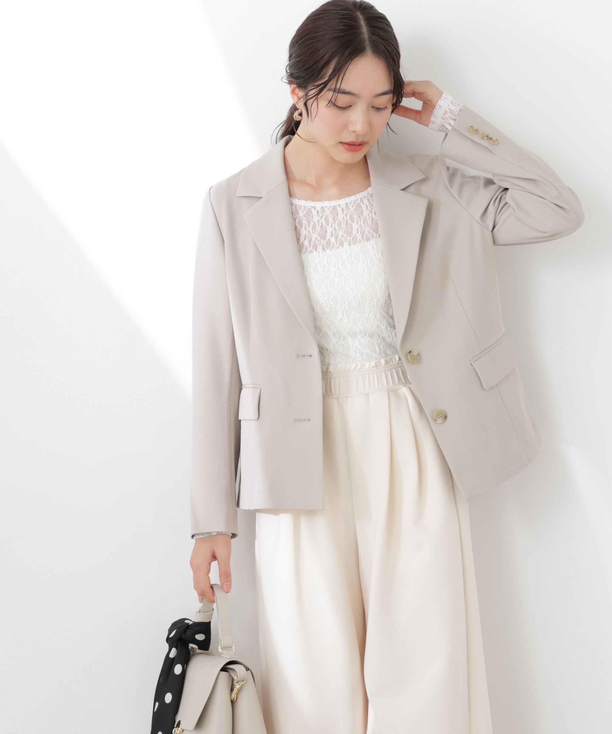 PROPORTION BODY DRESSING「ミディアムショートテーラードジャケット　26SS」|その他|