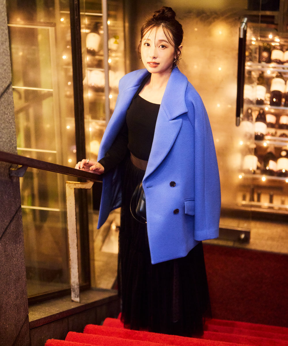  「◆ドットチュールギャザーティアードスカート」|スカート|