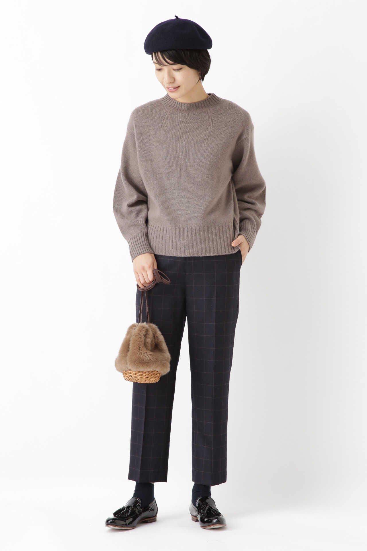  「[SサイズWEB限定]ウールカシミアニット」|ニット・セーター|