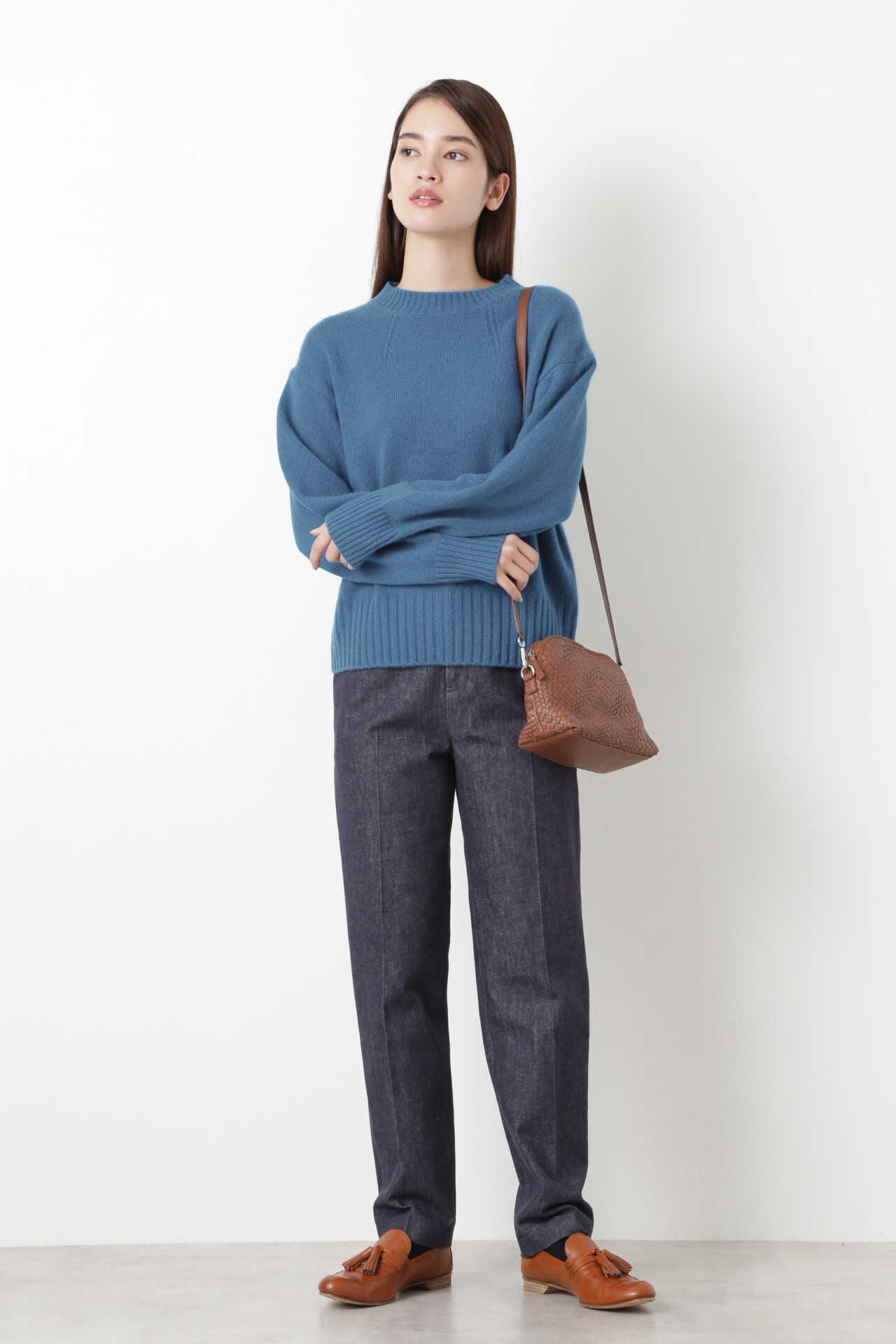  「[SサイズWEB限定]ウールカシミアニット」|ニット・セーター|