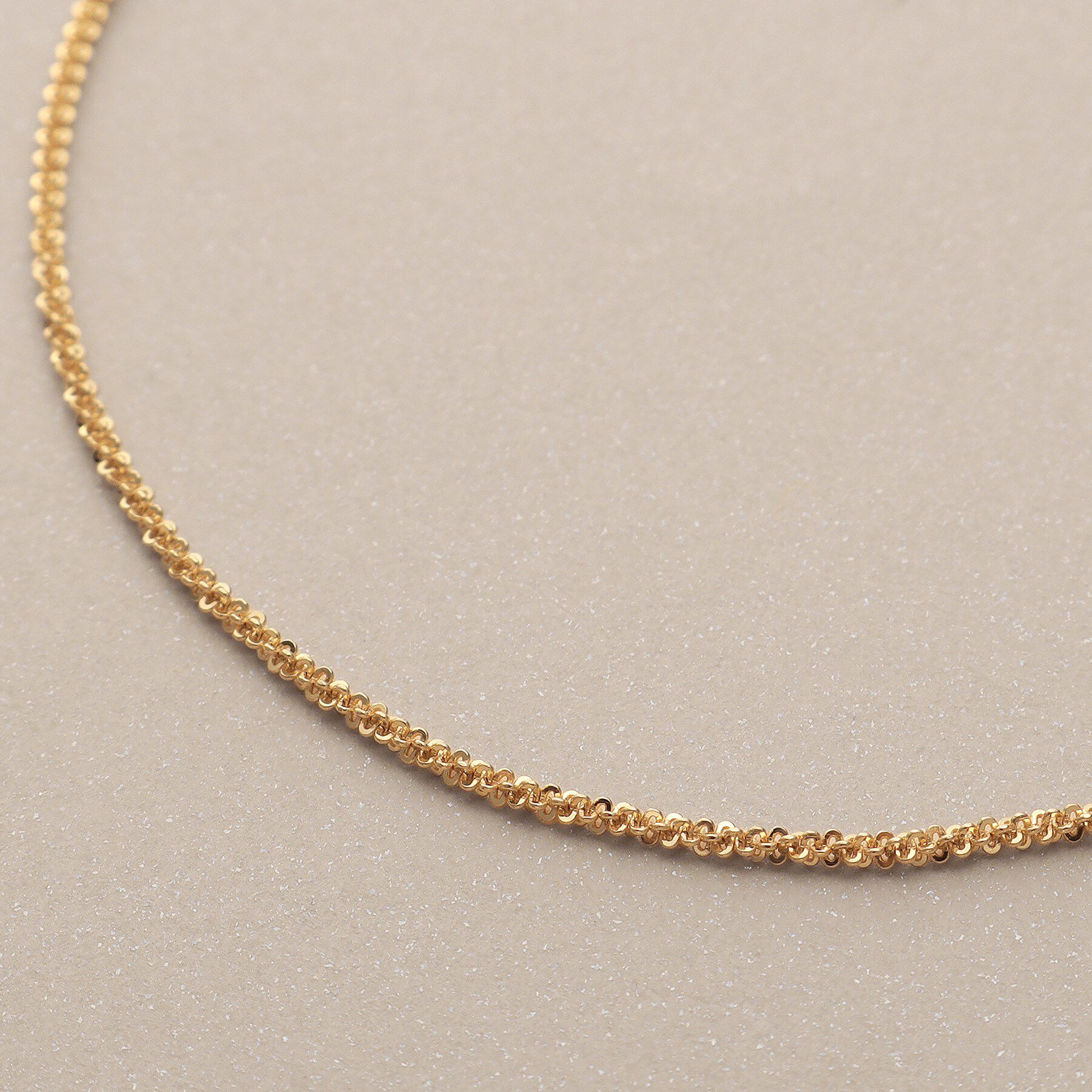 COCOSHNIK「K18クリスクロスチェーン ブレスレット」|ブレスレット・バングル|