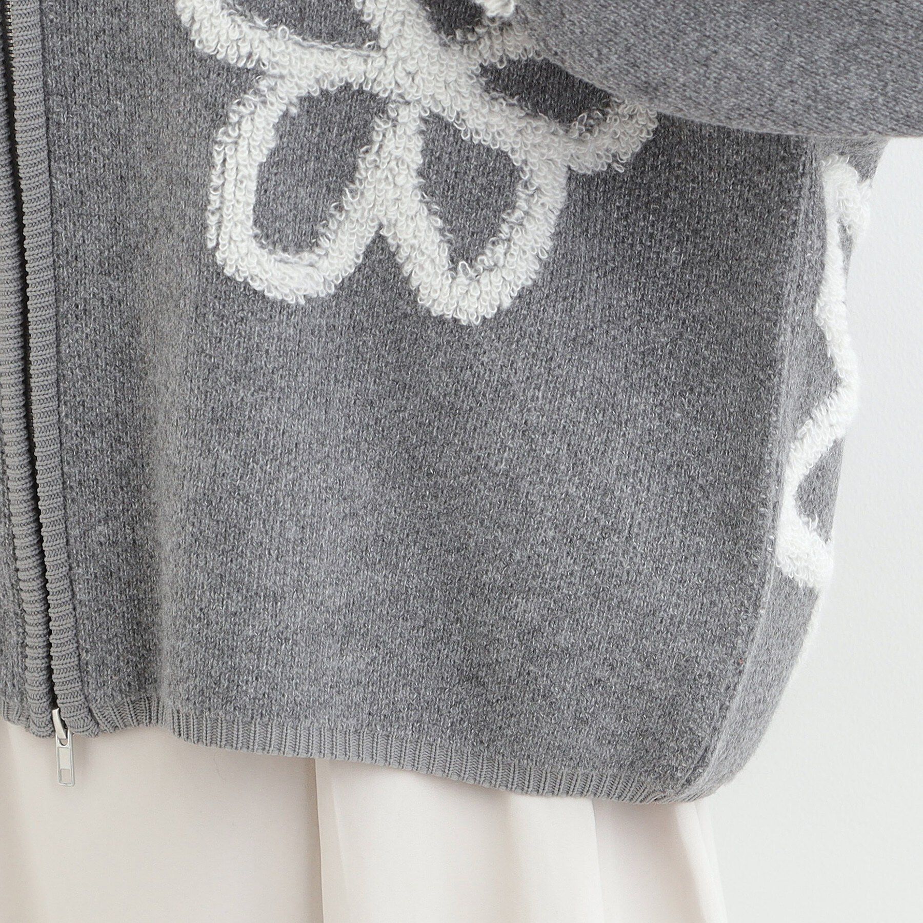 SHOO･LA･RUE「【選べる4柄】ダブルZIPで着こなし色々 柄カーディガン」|カーディガン|