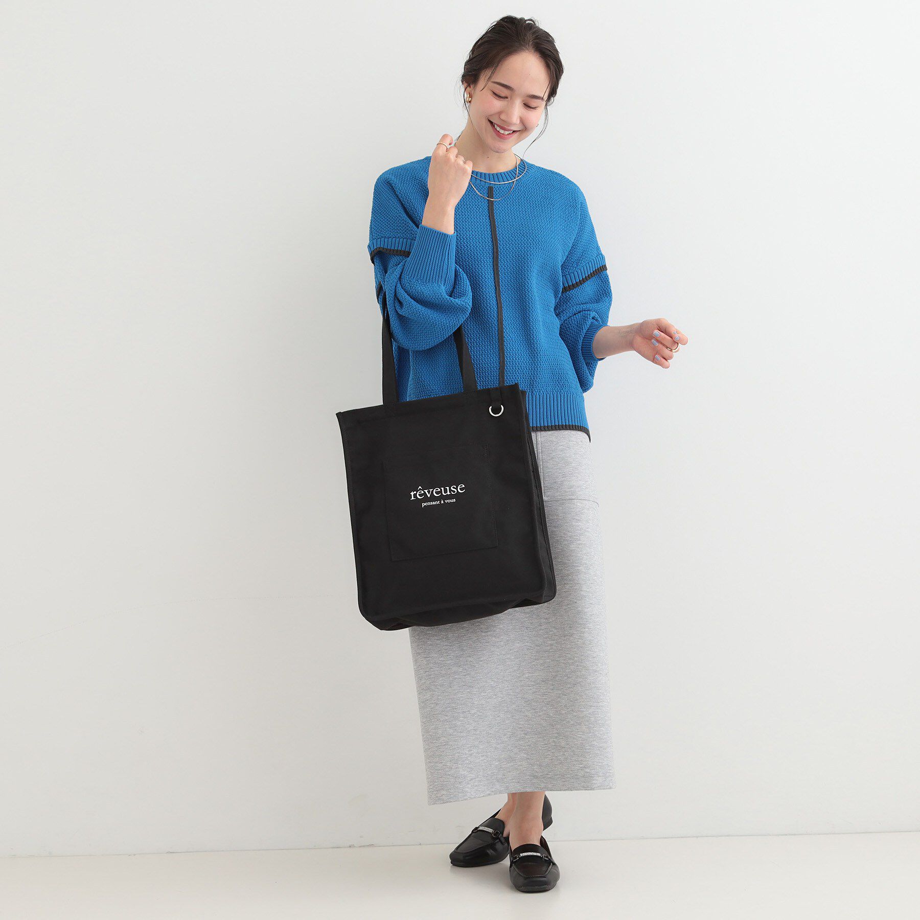 SHOO･LA･RUE「推し活もできるハンプトート【うちわが入る】」|トートバッグ|