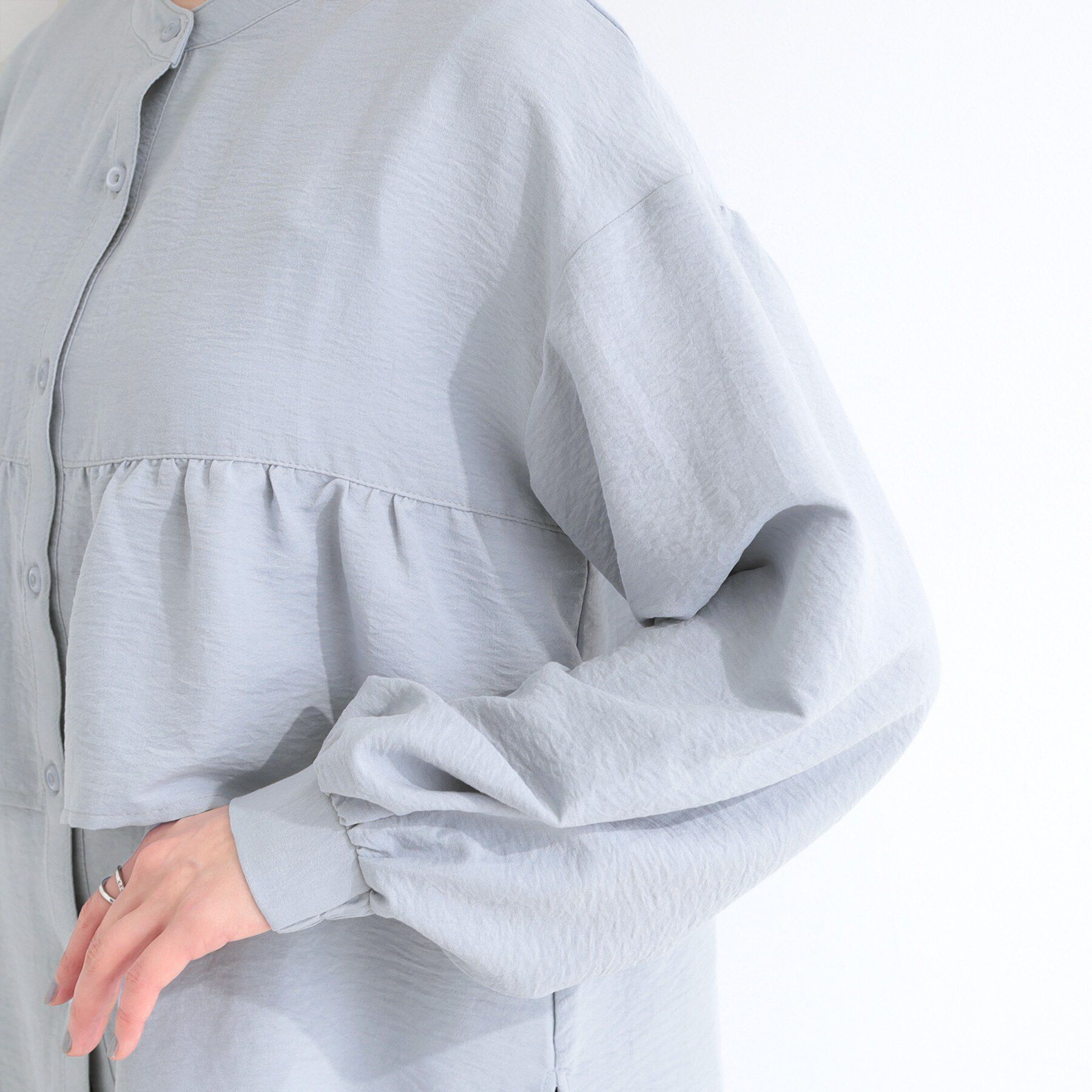 SHOO･LA･RUE「フリルシャツ」|シャツ・ブラウス|