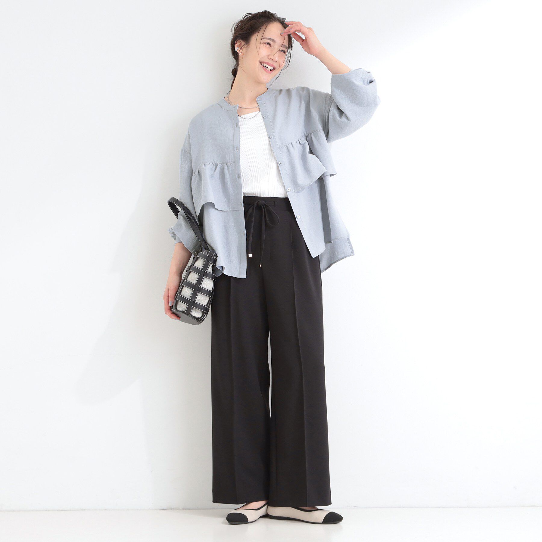 SHOO･LA･RUE「フリルシャツ」|シャツ・ブラウス|