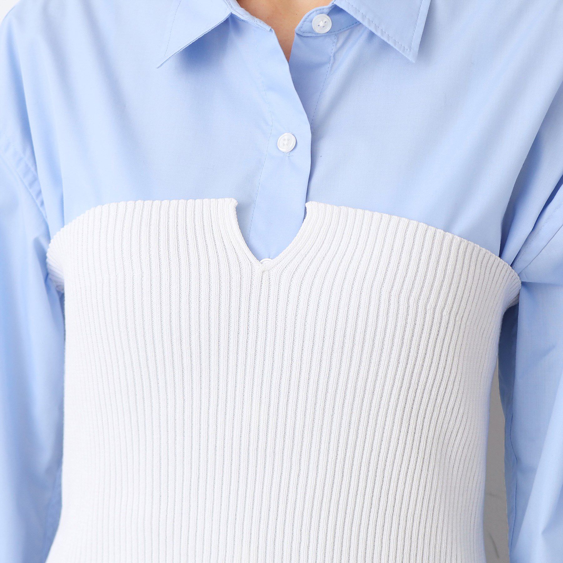 Dessin「【洗える】ニットバンドゥ」|チューブトップ|