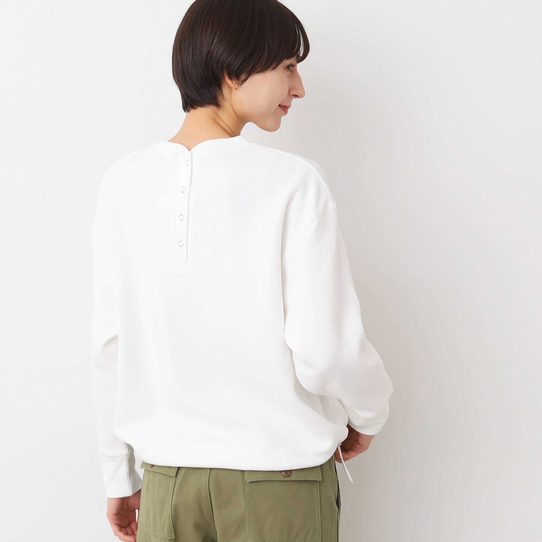 Dessin「【洗える】ドローコード付きカットソー（XS～L）」|Tシャツ・カットソー|