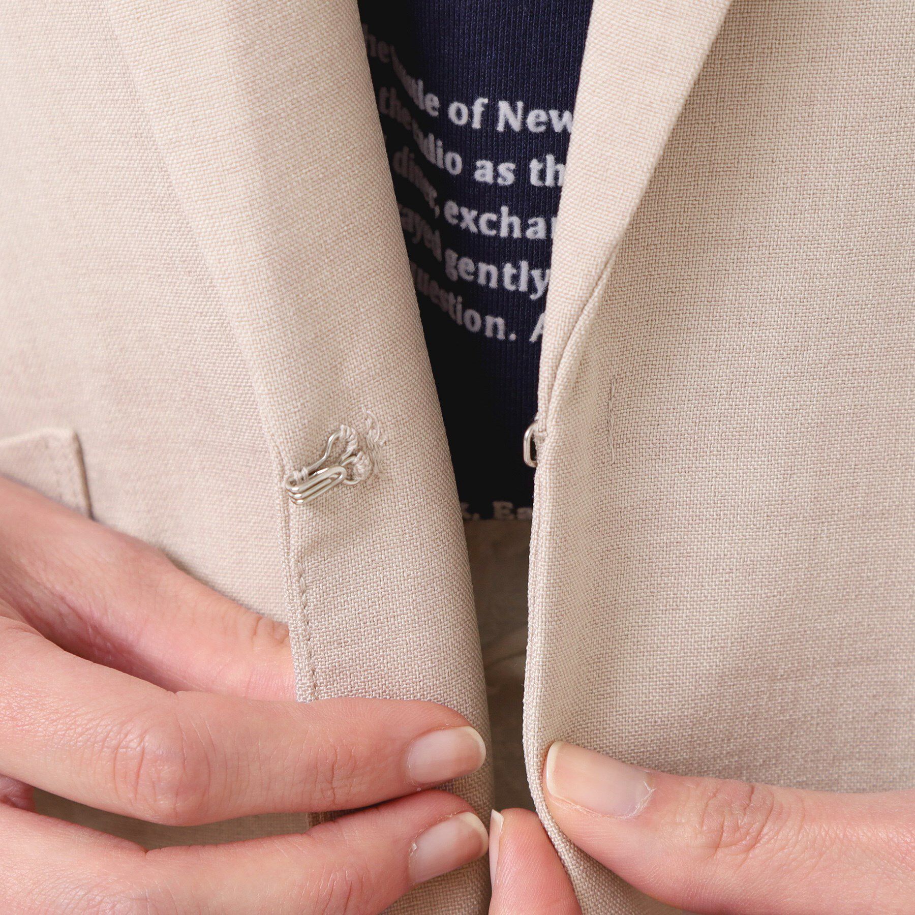 Dessin「【洗える】半袖テーラードジャケット」|テーラードジャケット|