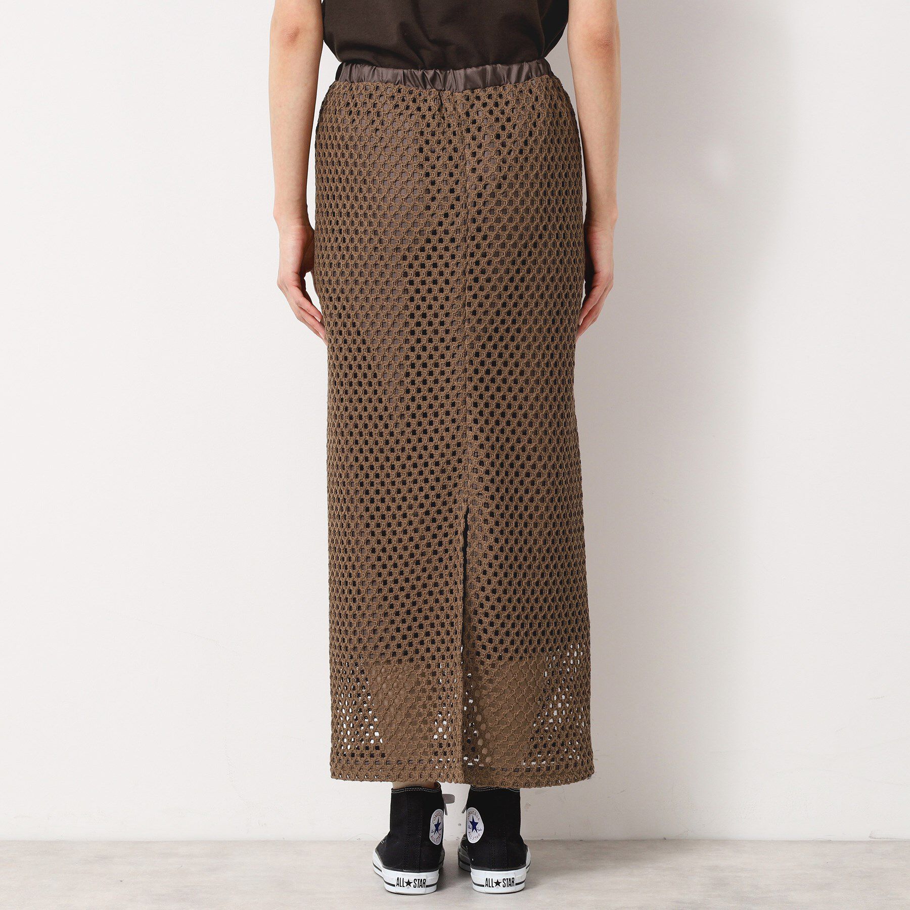 Dessin「【セットアップ可能・洗える】メッシュレーススカート」|スカート|