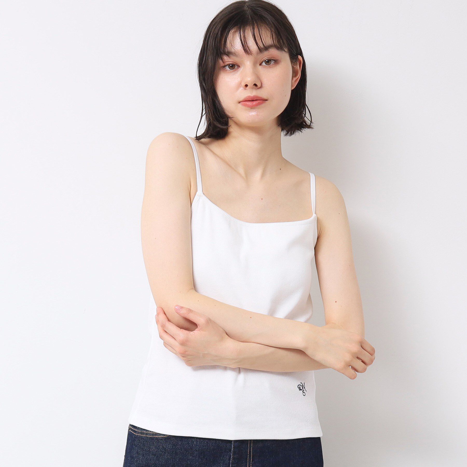 Dessin「◆【洗える】カップ付キャミソール」|キャミソール|ホワイト(002)