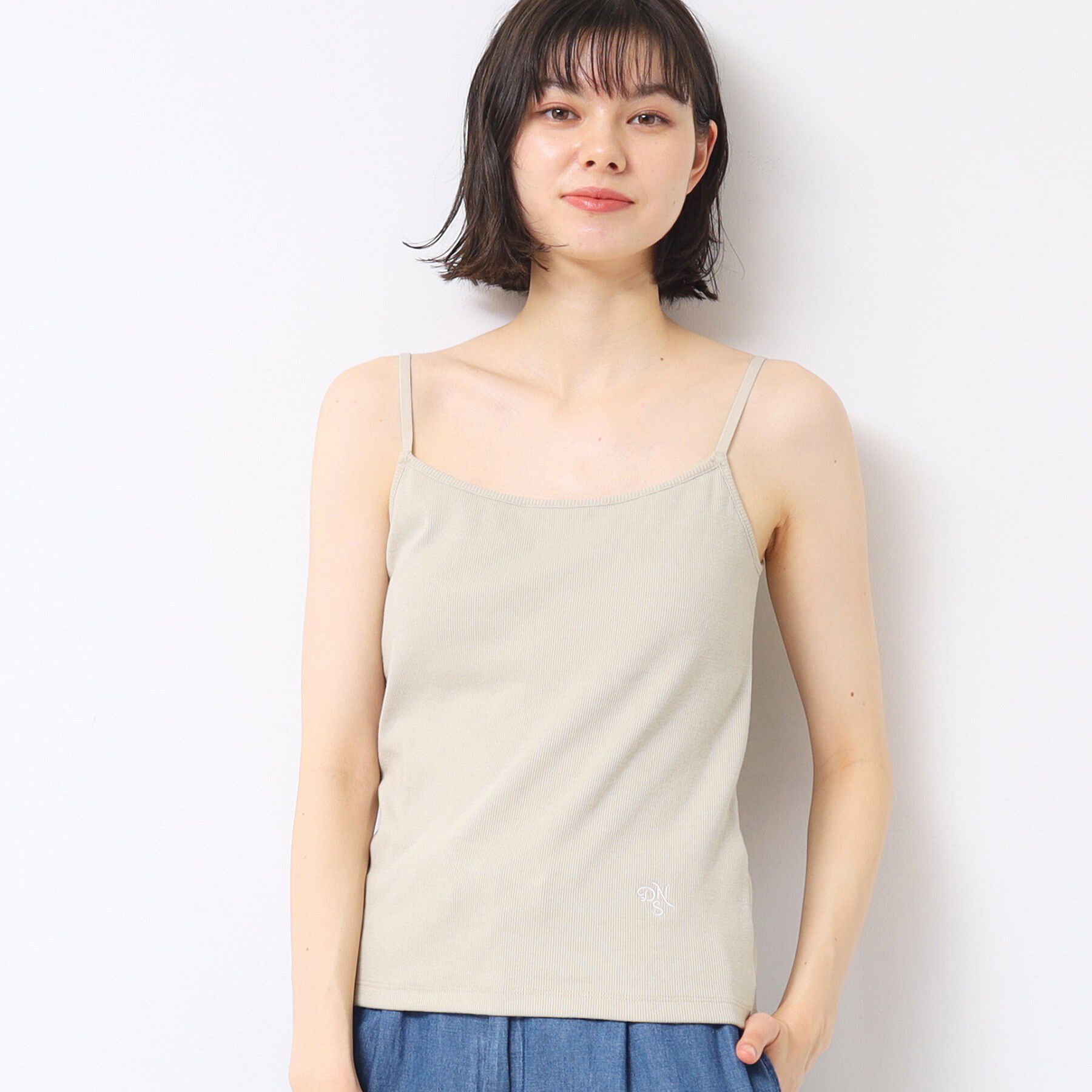 Dessin「◆【洗える】カップ付キャミソール」|キャミソール|ライトグリーン(02