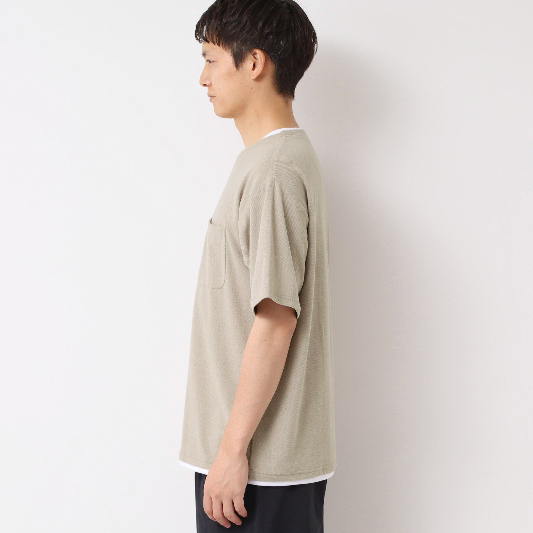 Dessin「レイヤードライクTシャツ」|Tシャツ・カットソー|