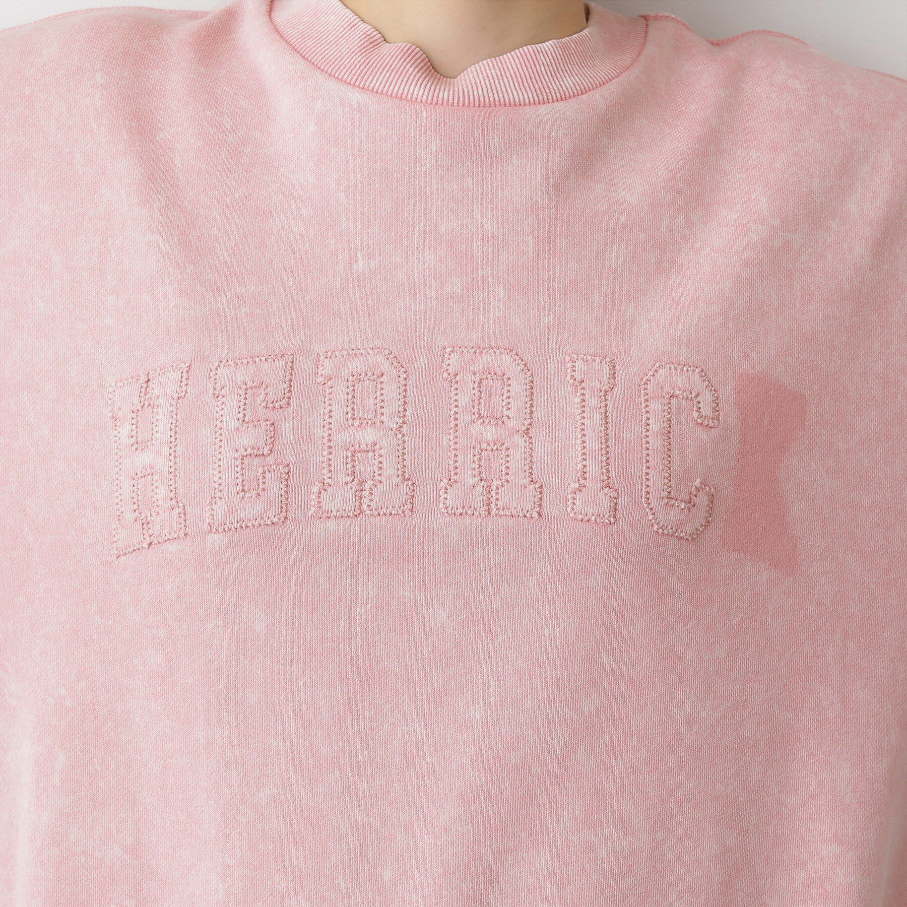 Dessin「【ユニセックス/洗える】ケミカルウォッシュ裏毛トレーナー」|パーカー|