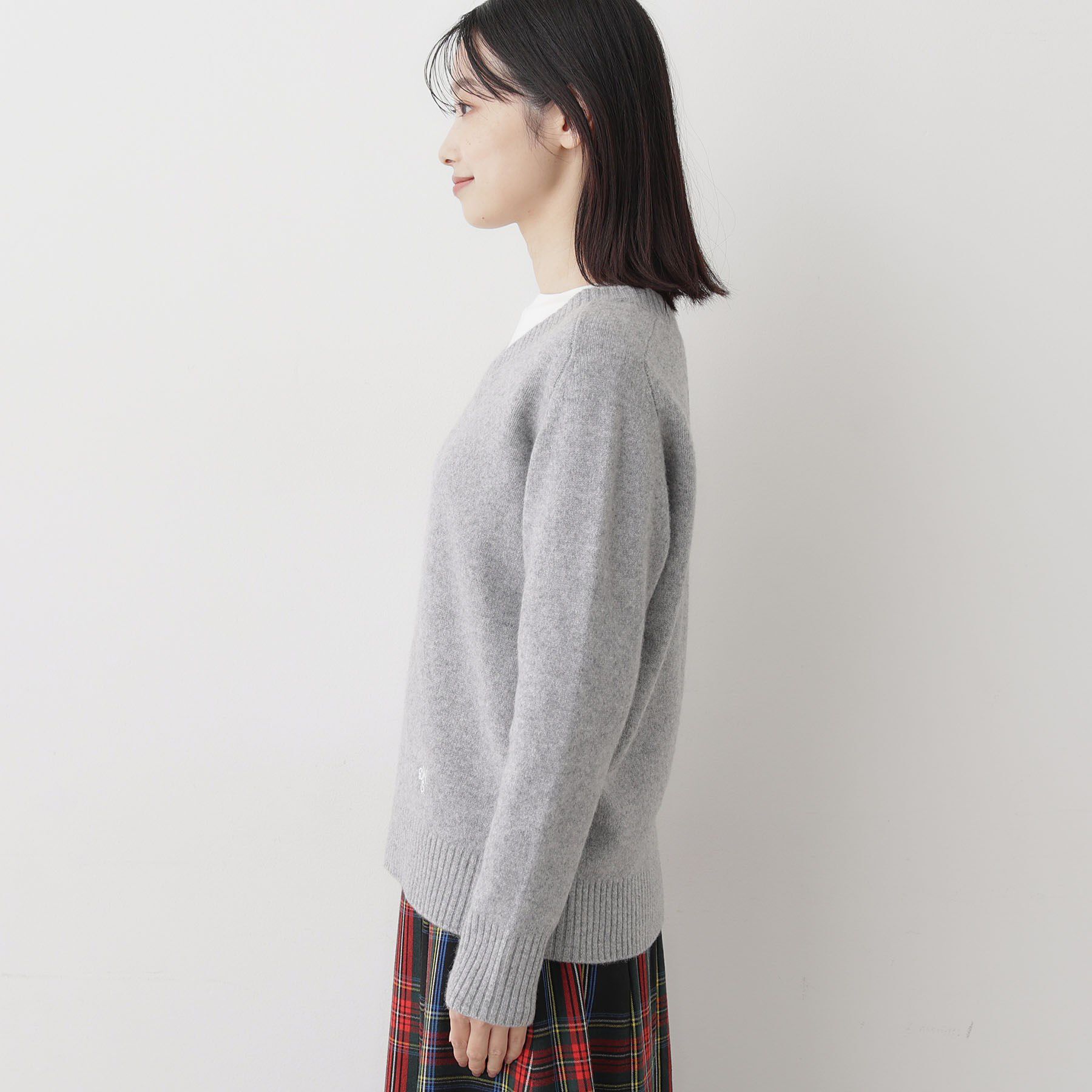 Dessin「ウールカシミヤVネック」|ニット・セーター|