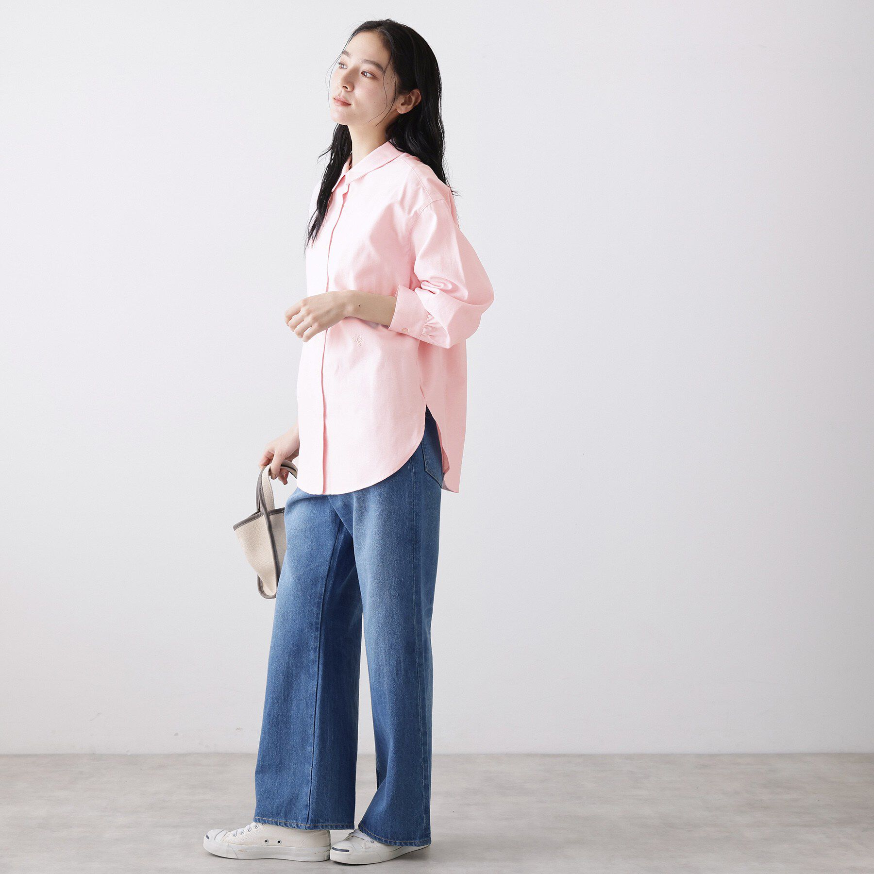 Dessin「【洗える】ベーシックカラーシャツ」|シャツ・ブラウス|