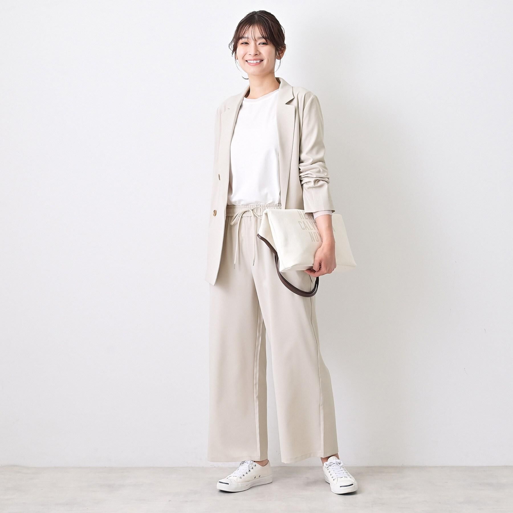 Dessin「【セットアップ可/洗える】ストレッチセミワイドパンツ」|その他|