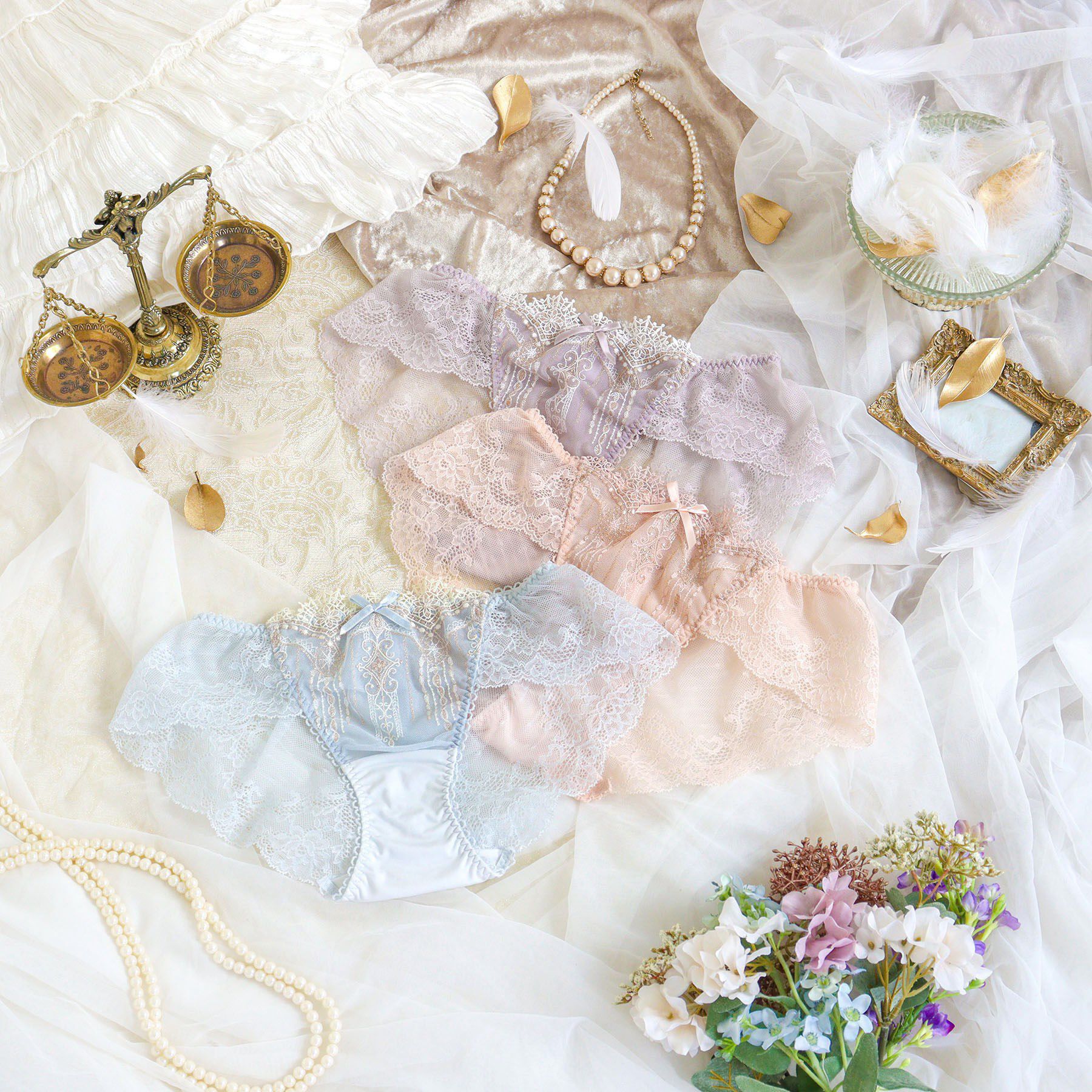 Risa Magli「ターシャ レースショーツ」|インナー|