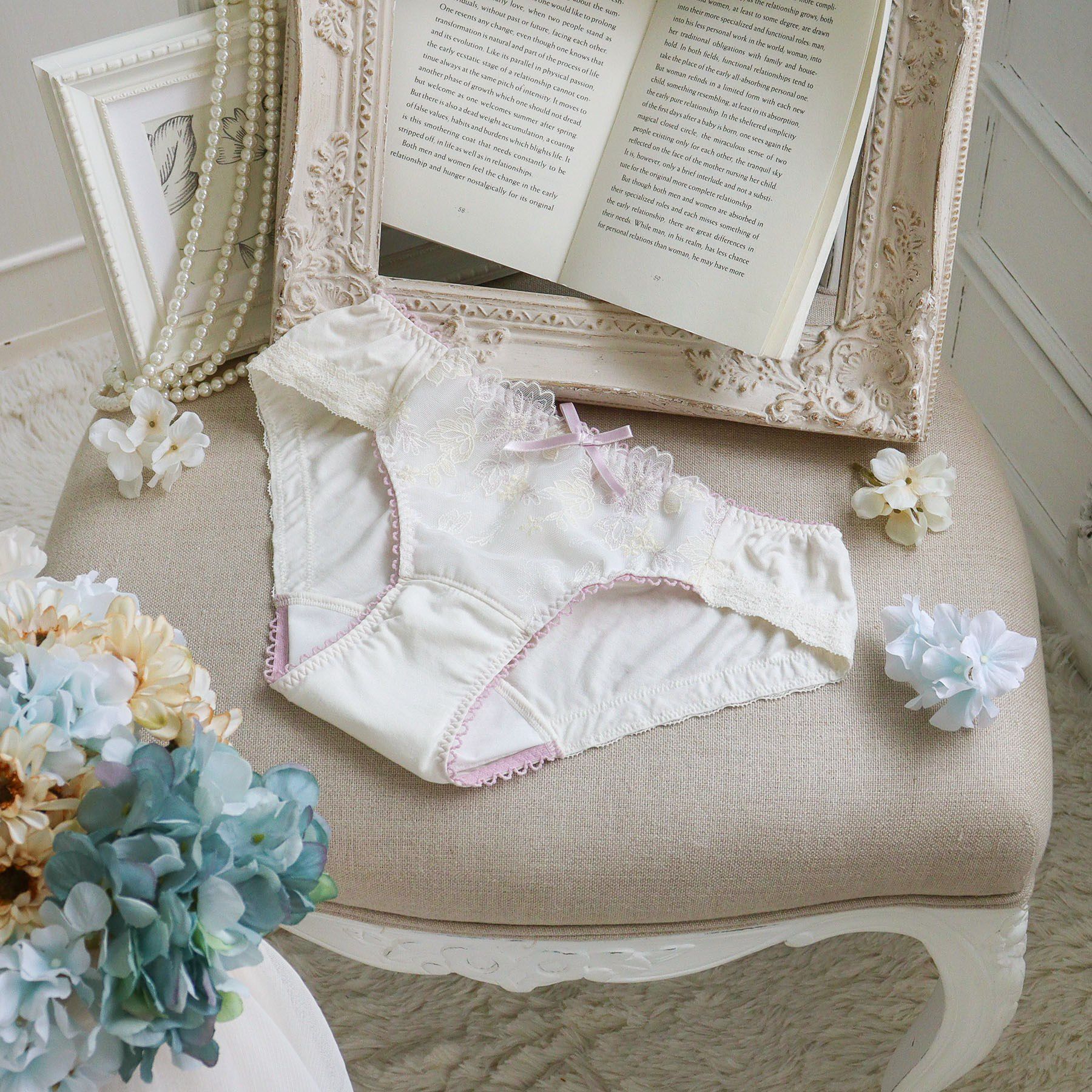 Risa Magli「リゼット サニタリー」|インナー|アイボリー(004)