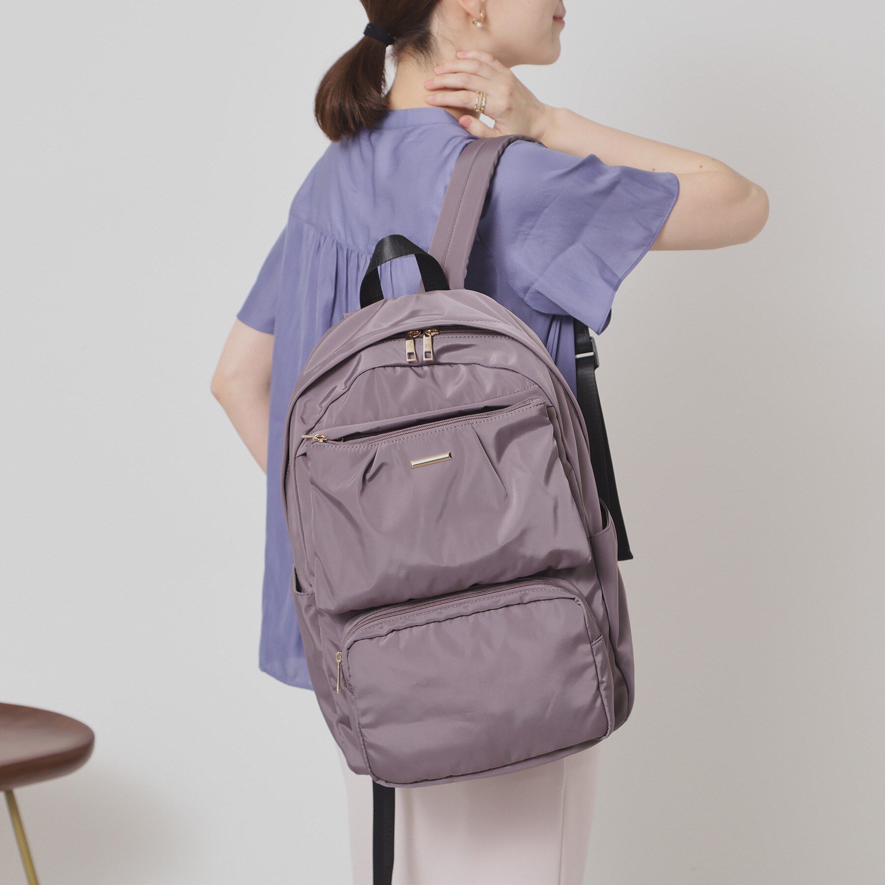 ITS&rsquo;DEMO「【A4対応】着脱ポケット2WAYリュック」|リュック|トープ(054)