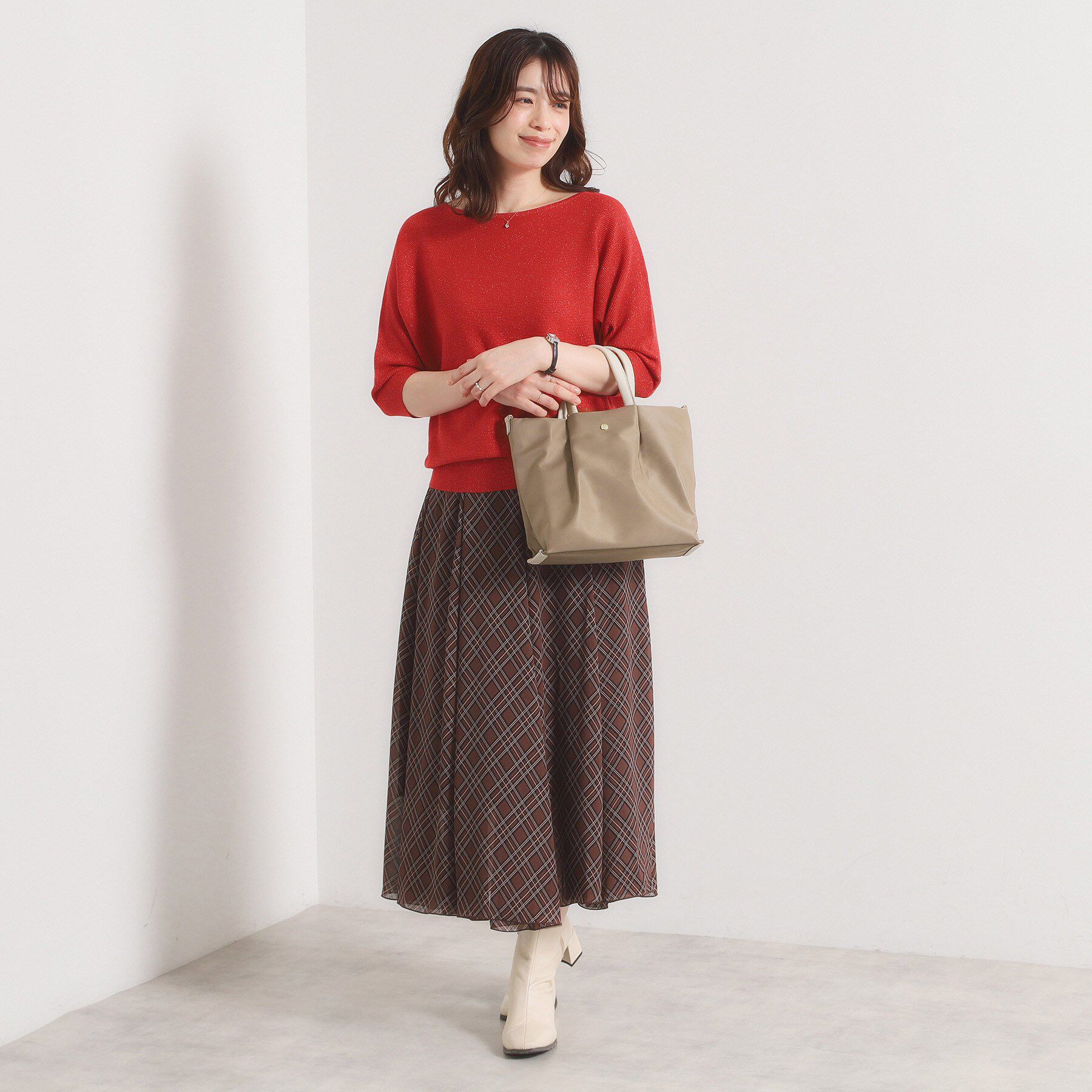 ITS&rsquo;DEMO「【撥水生地】肩楽2WAYトートバッグ」|ハンドバッグ|