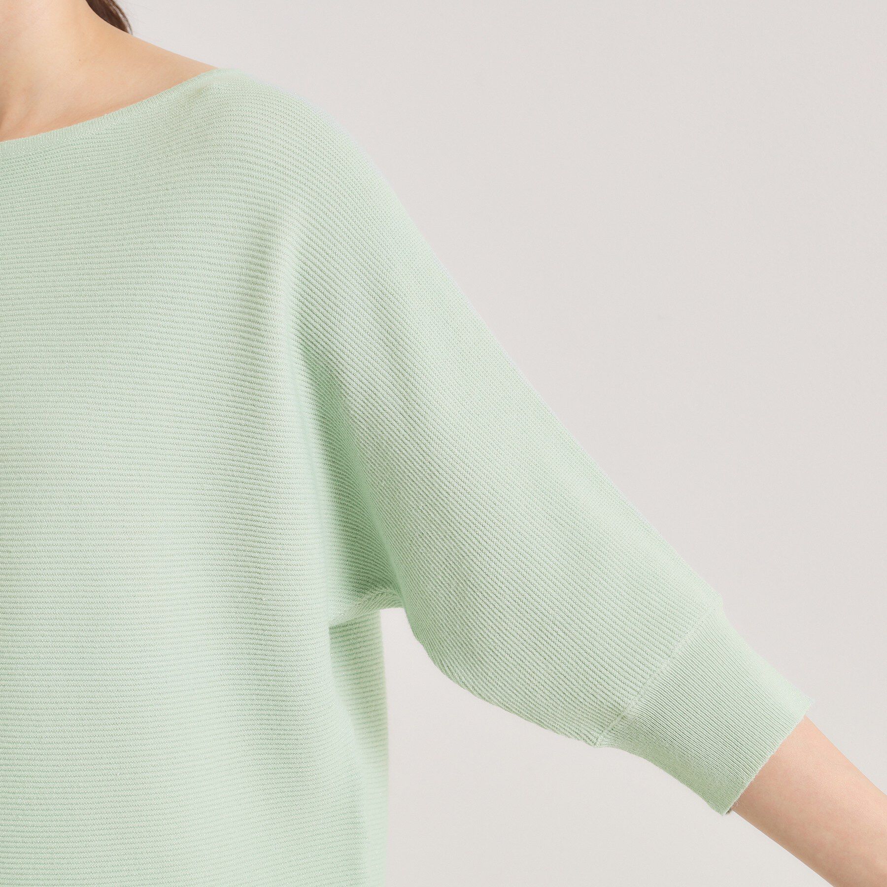 ITS&rsquo;DEMO「【手洗い可】ラメガーターニット」|ニット・セーター|