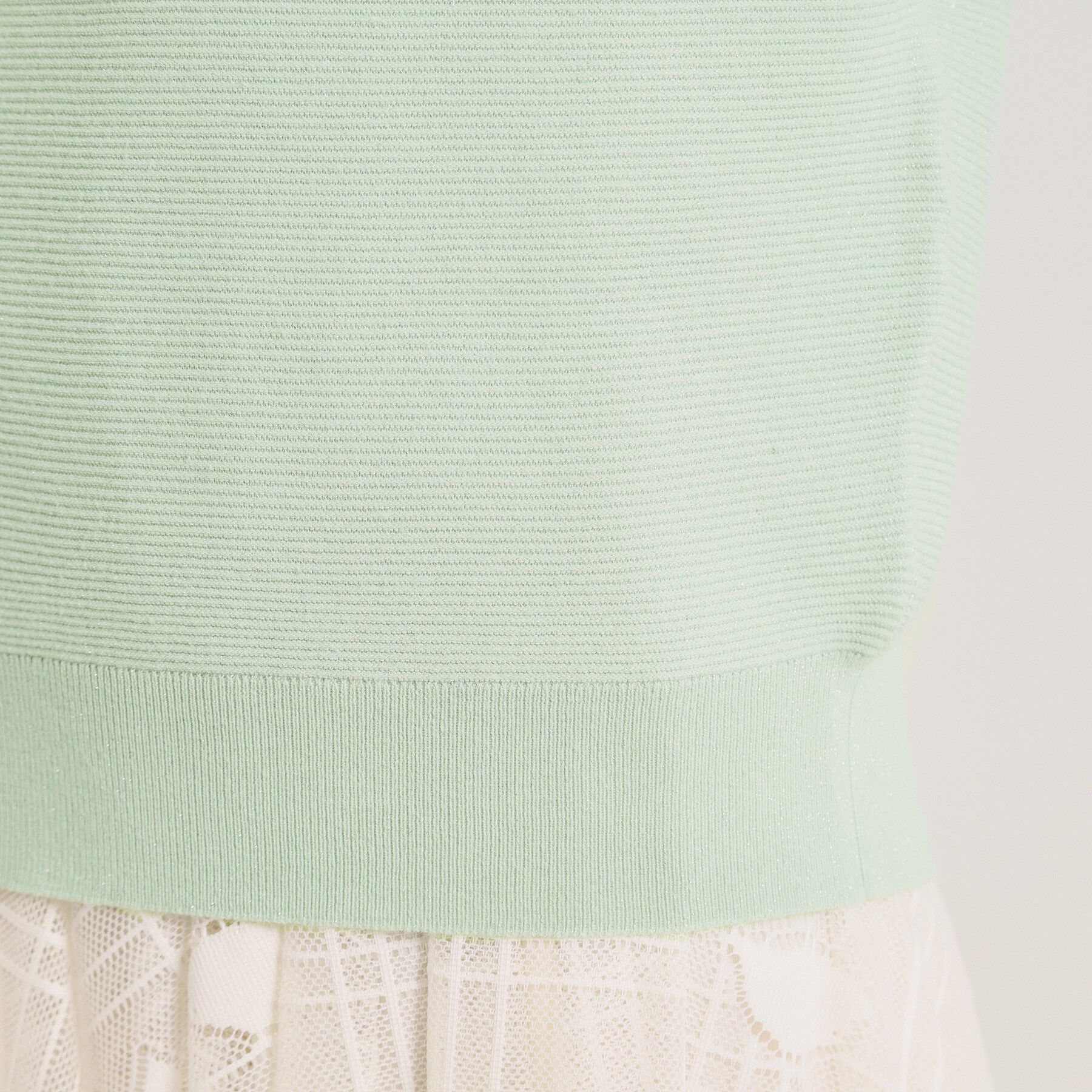 ITS&rsquo;DEMO「【手洗い可】ラメガーターニット」|ニット・セーター|