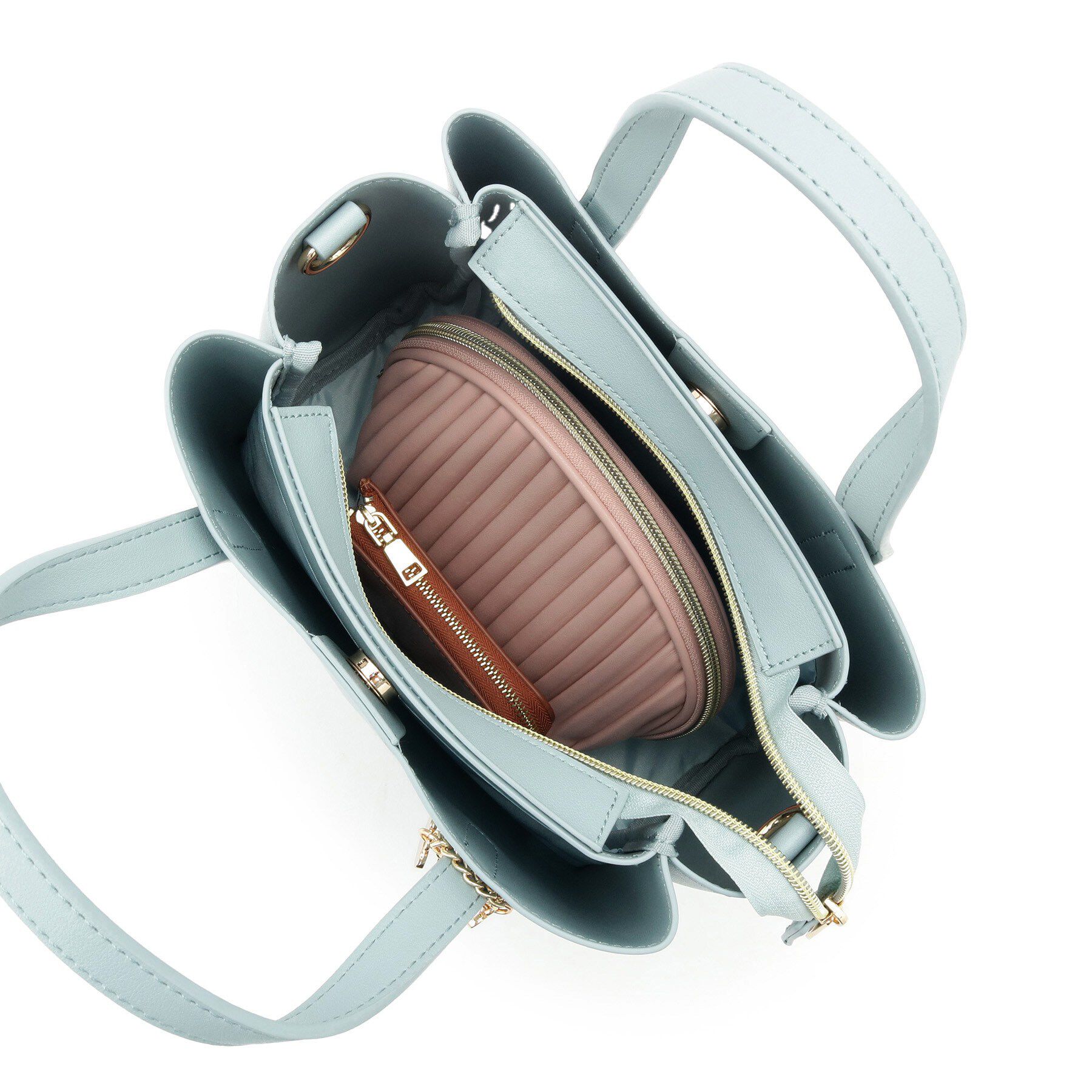 ITS&rsquo;DEMO「フラワーチャーム付2WAYトート」|ハンドバッグ|