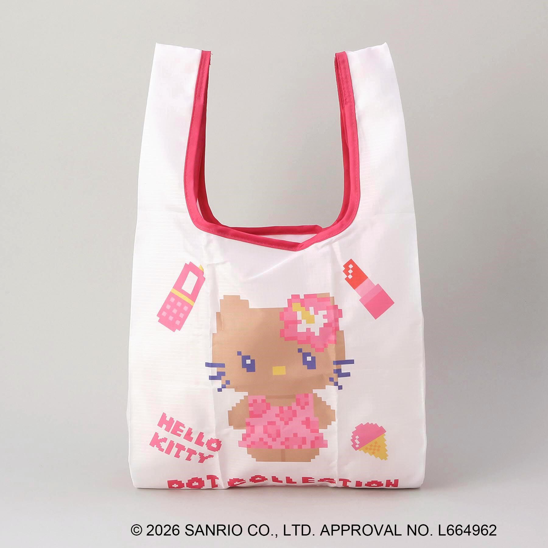 212 KITCHEN STORE「日焼けハローキティ DOTエコバッグ S」|その他|
