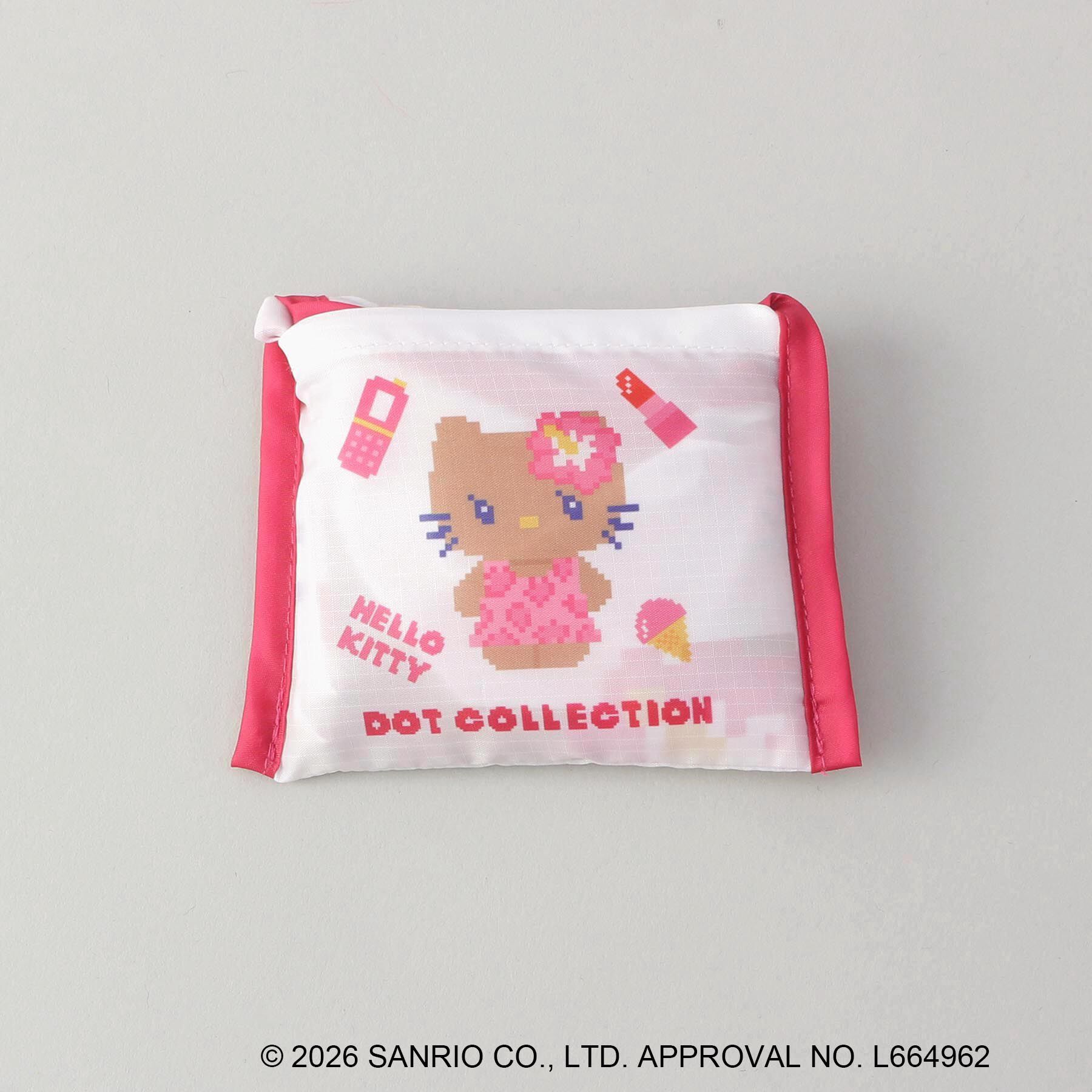 212 KITCHEN STORE「日焼けハローキティ DOTエコバッグ S」|その他|