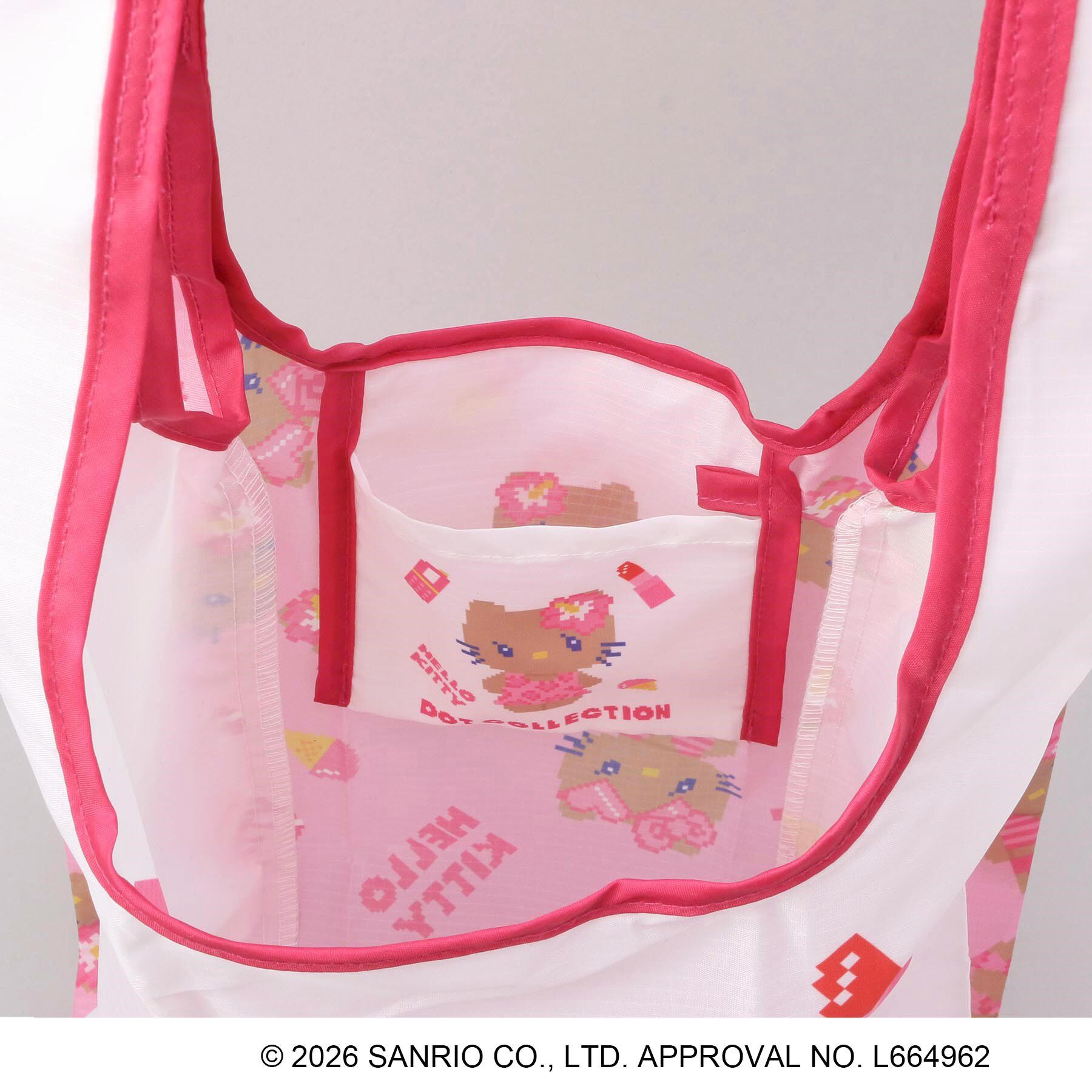 212 KITCHEN STORE「日焼けハローキティ DOTエコバッグ S」|その他|