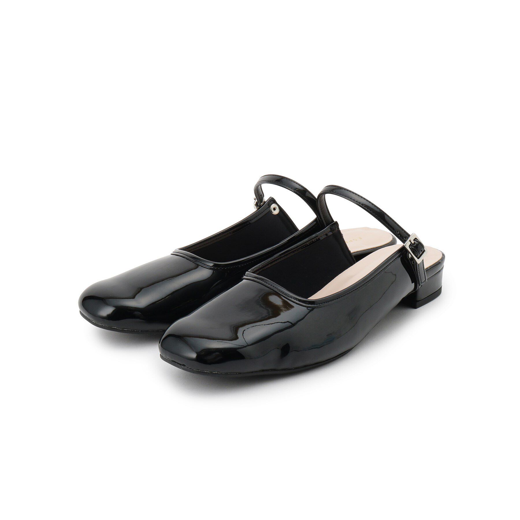 ESPERANZA「スクエアトゥフラットミュール」|サンダル|