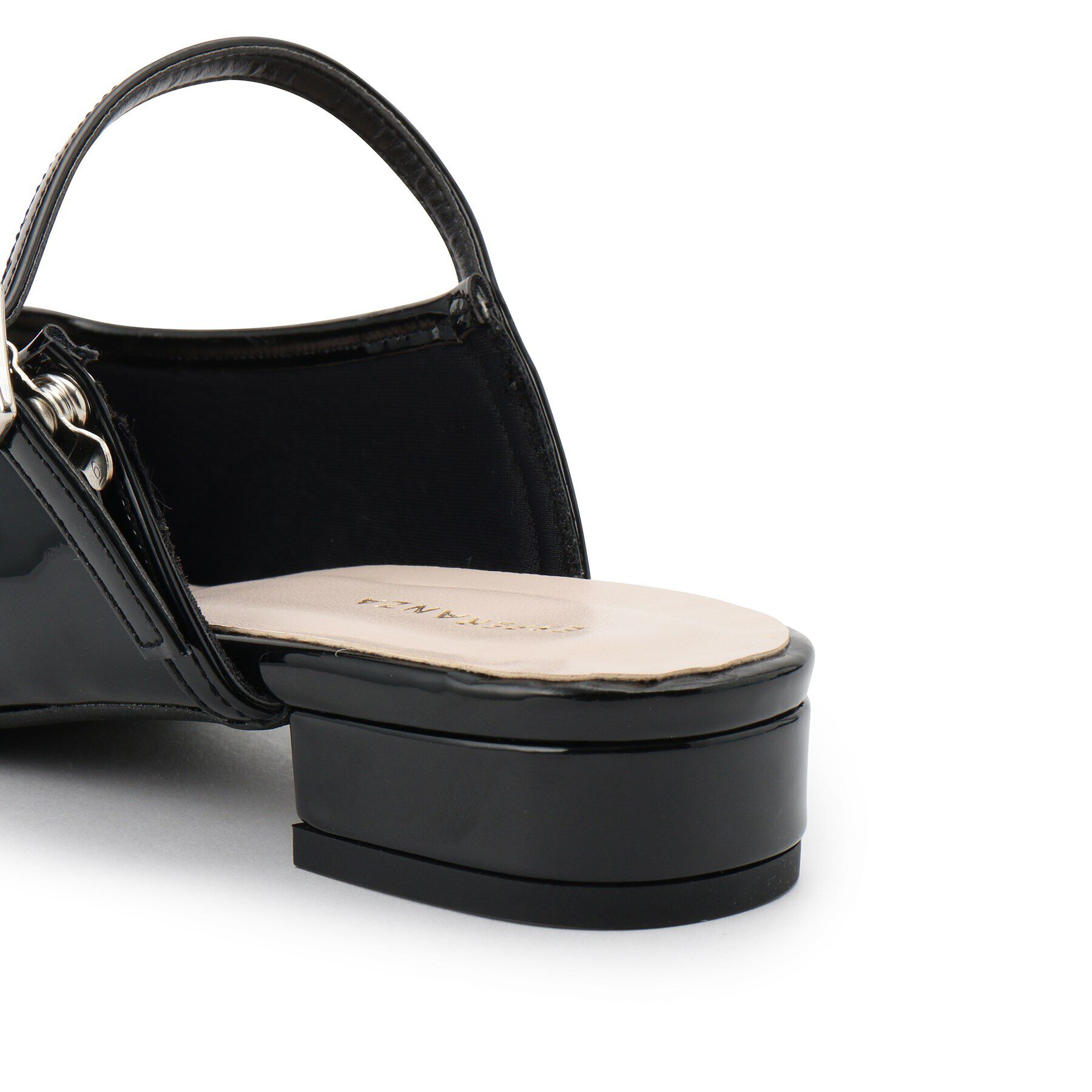 ESPERANZA「スクエアトゥフラットミュール」|サンダル|