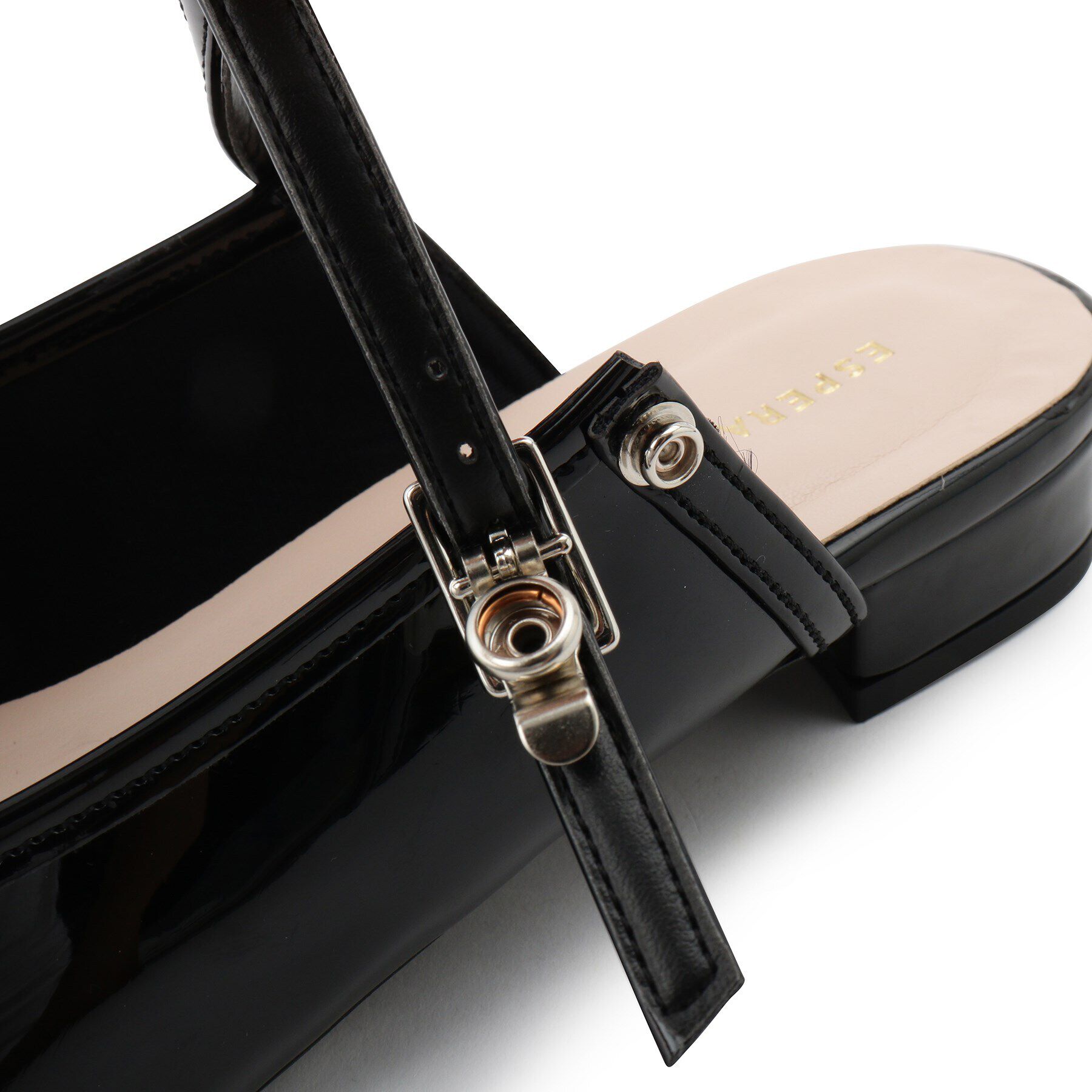 ESPERANZA「スクエアトゥフラットミュール」|サンダル|