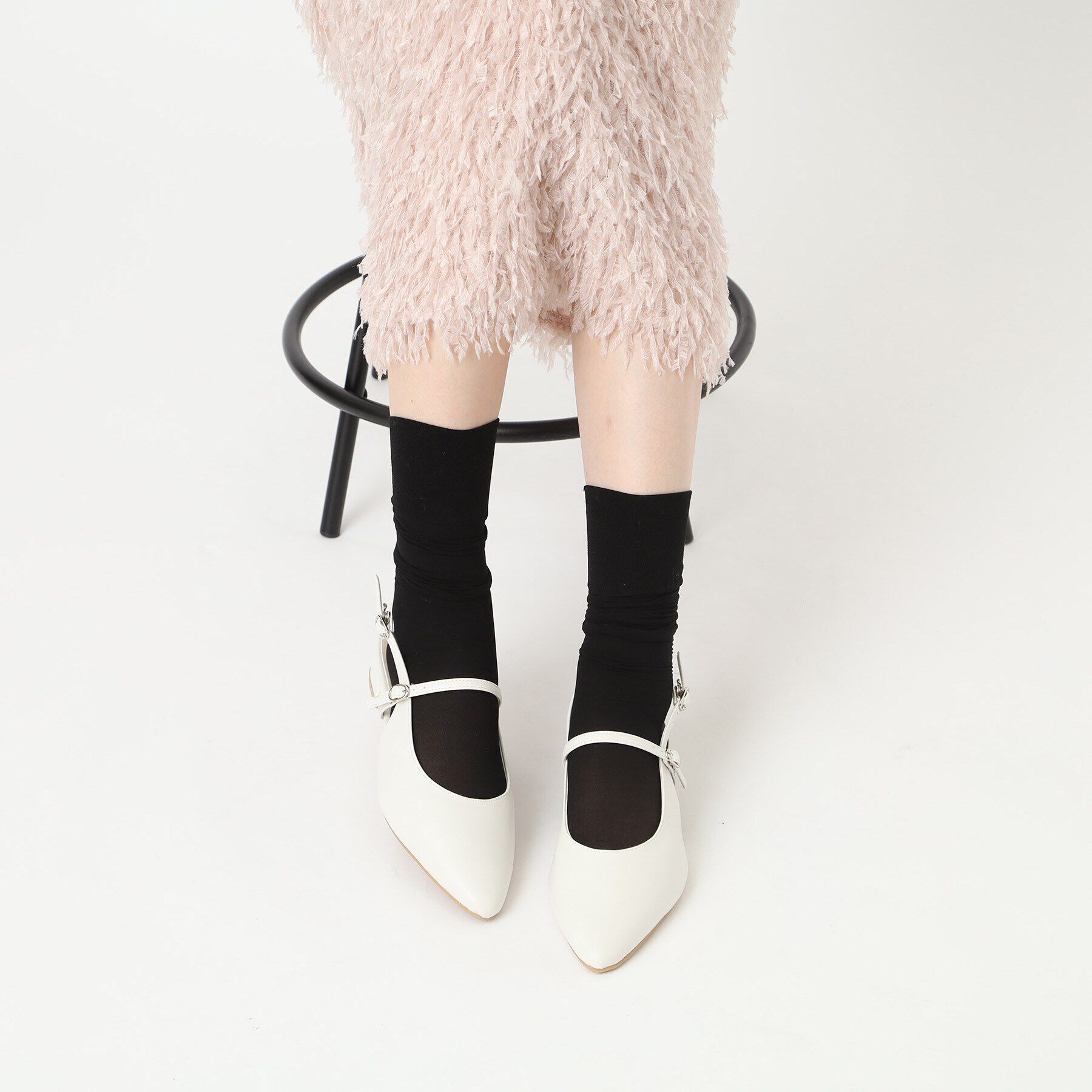 ESPERANZA「バックストラップフラットパンプス」|パンプス|