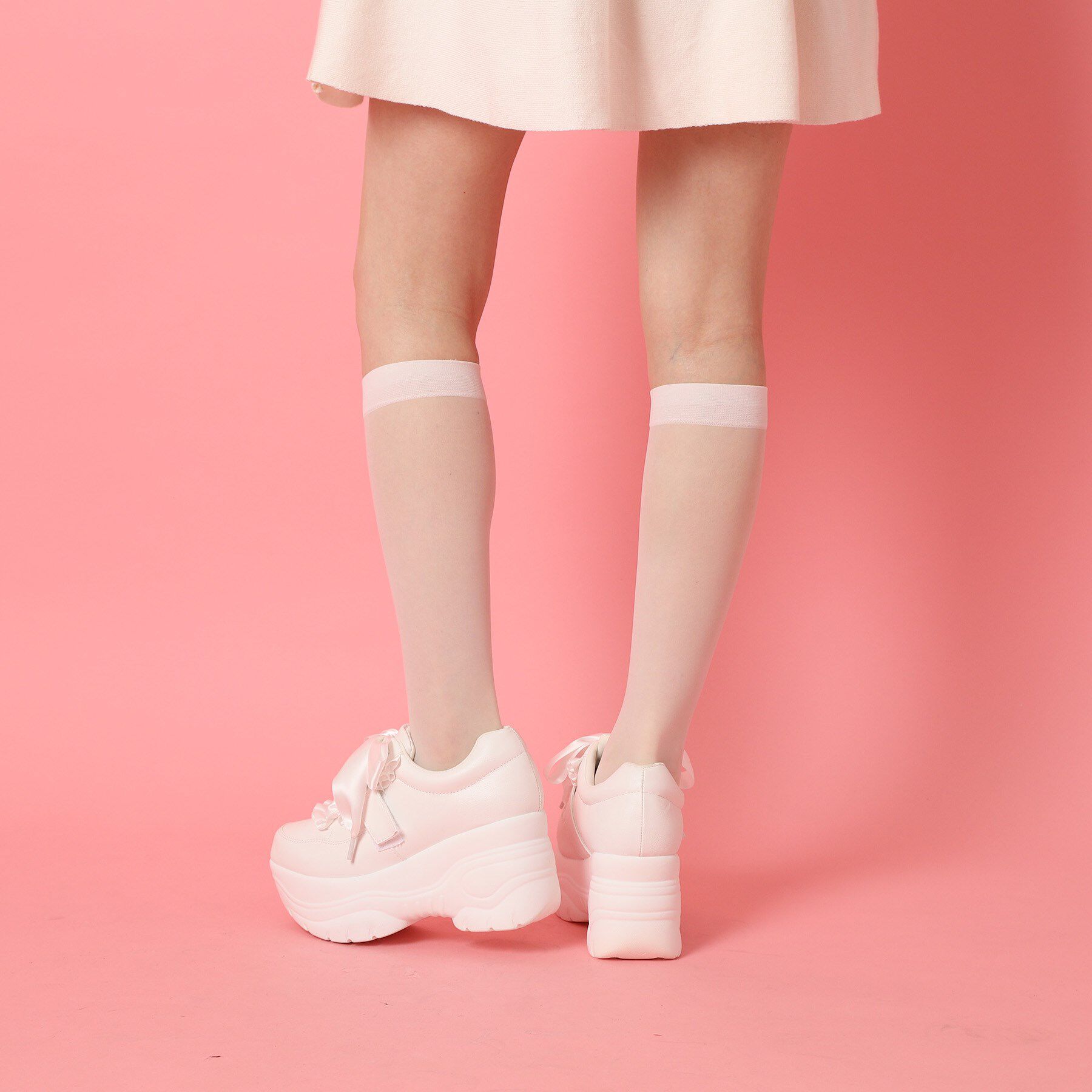 csT&P「厚底キラキラストーン付スニーカー」|スニーカー|