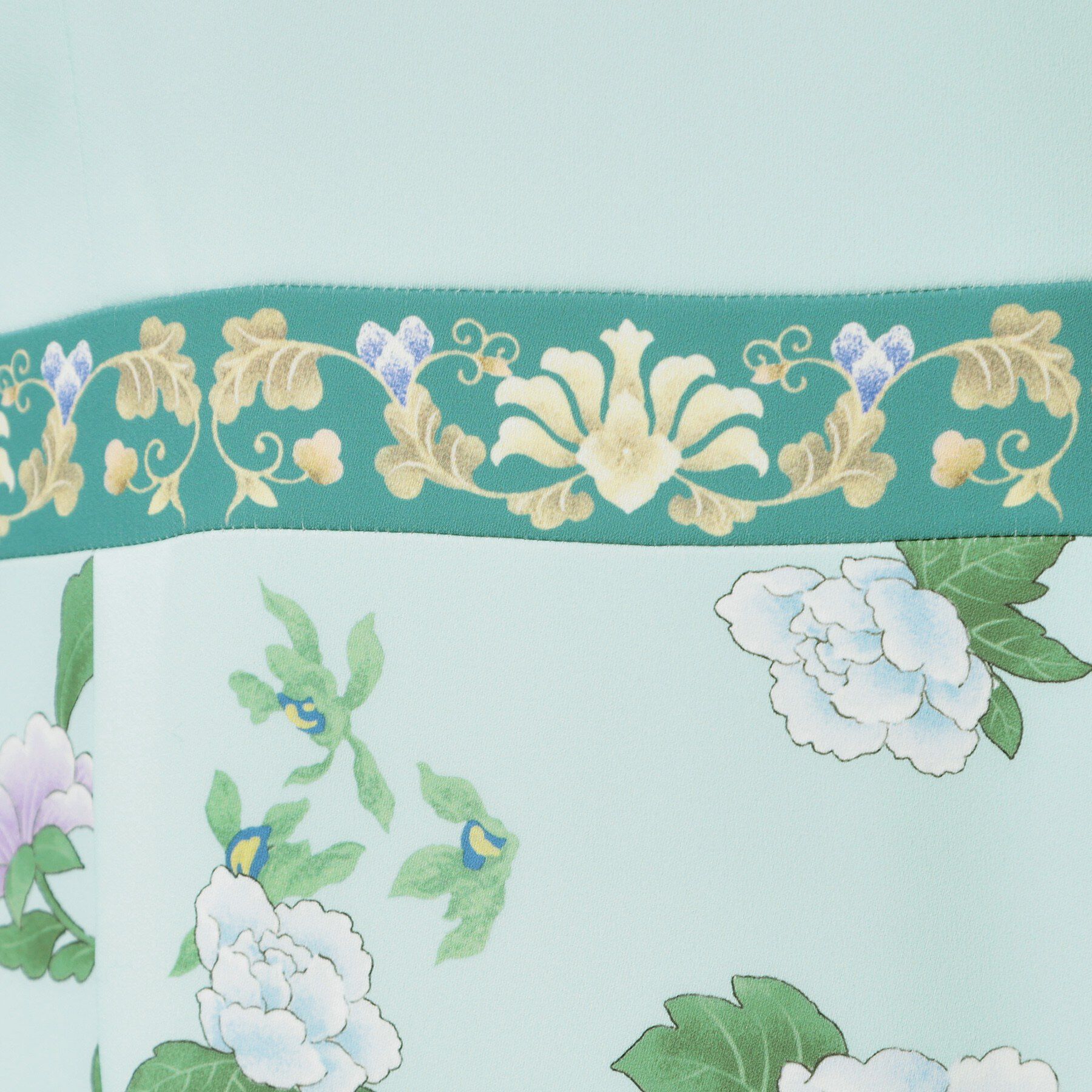 SunaUna「【co creation and yours／SS～L】オリエンタルプリントワンピース」|ワンピース|