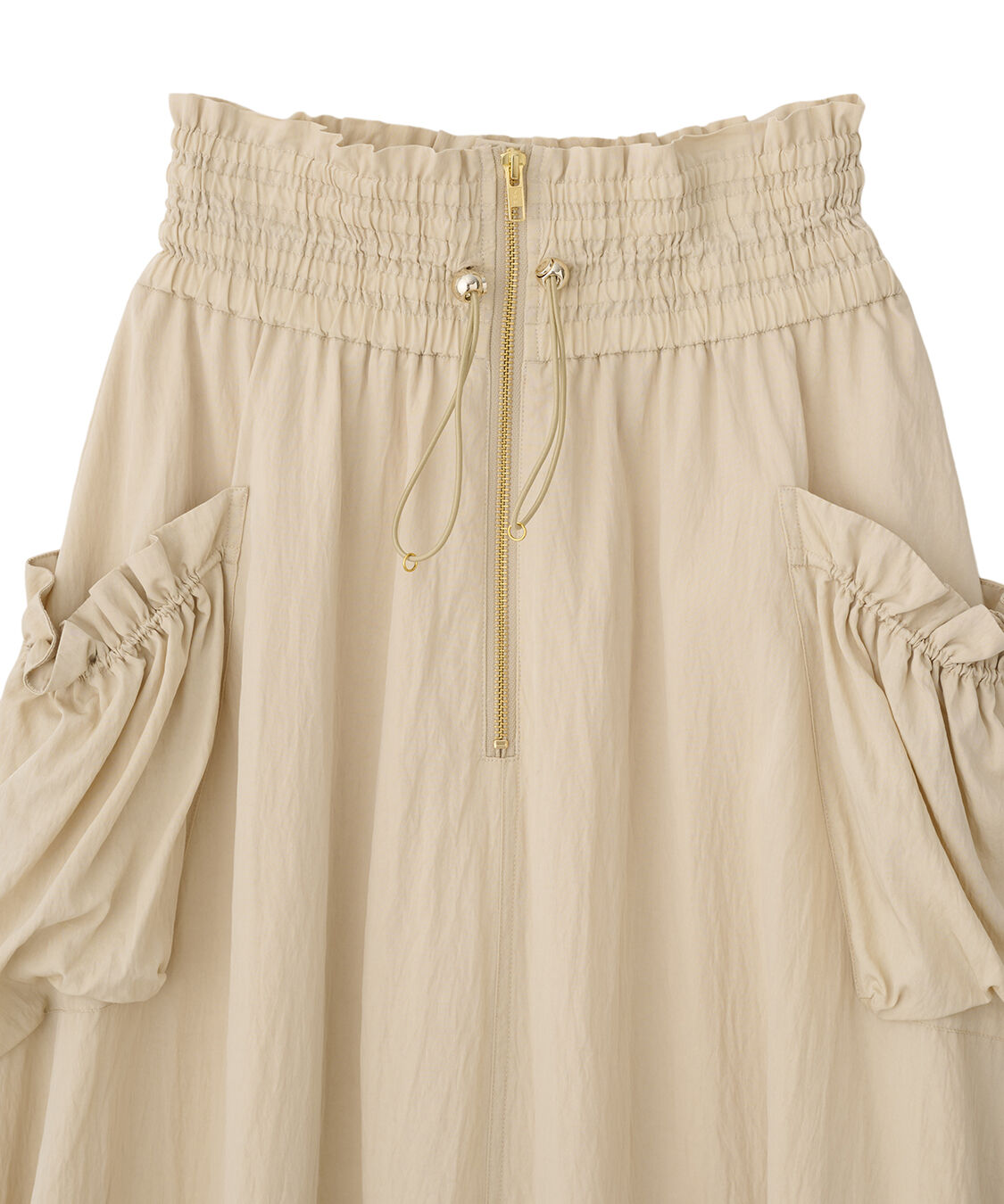 COCO DEAL「レーヨンナイロンジップスカート」|スカート|