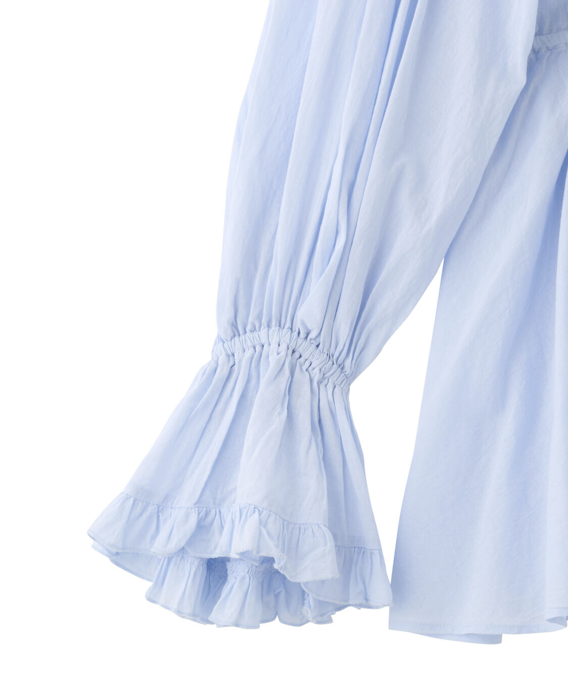 COCO DEAL「オープンカラーフリルブラウス」|シャツ・ブラウス|