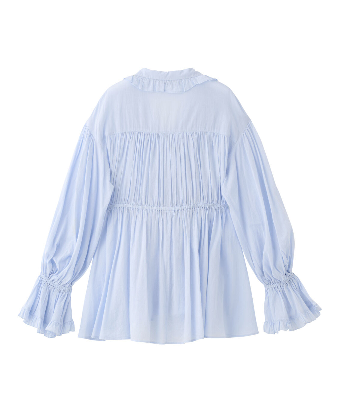 COCO DEAL「オープンカラーフリルブラウス」|シャツ・ブラウス|