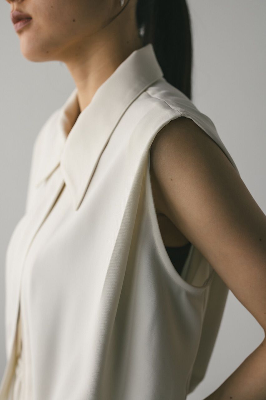 STYLEMIXER「コンフォートヘムギャザートップ」|タンクトップ|