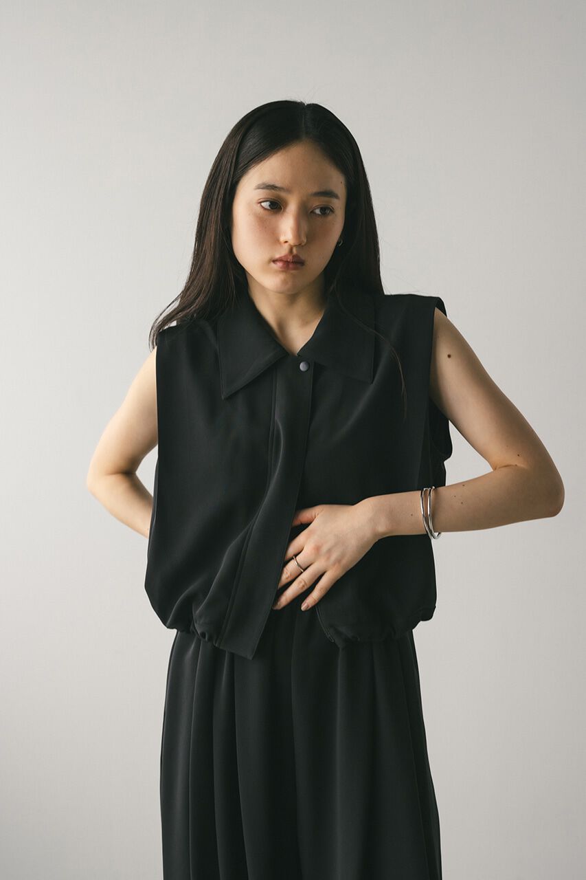 STYLEMIXER「コンフォートヘムギャザートップ」|タンクトップ|