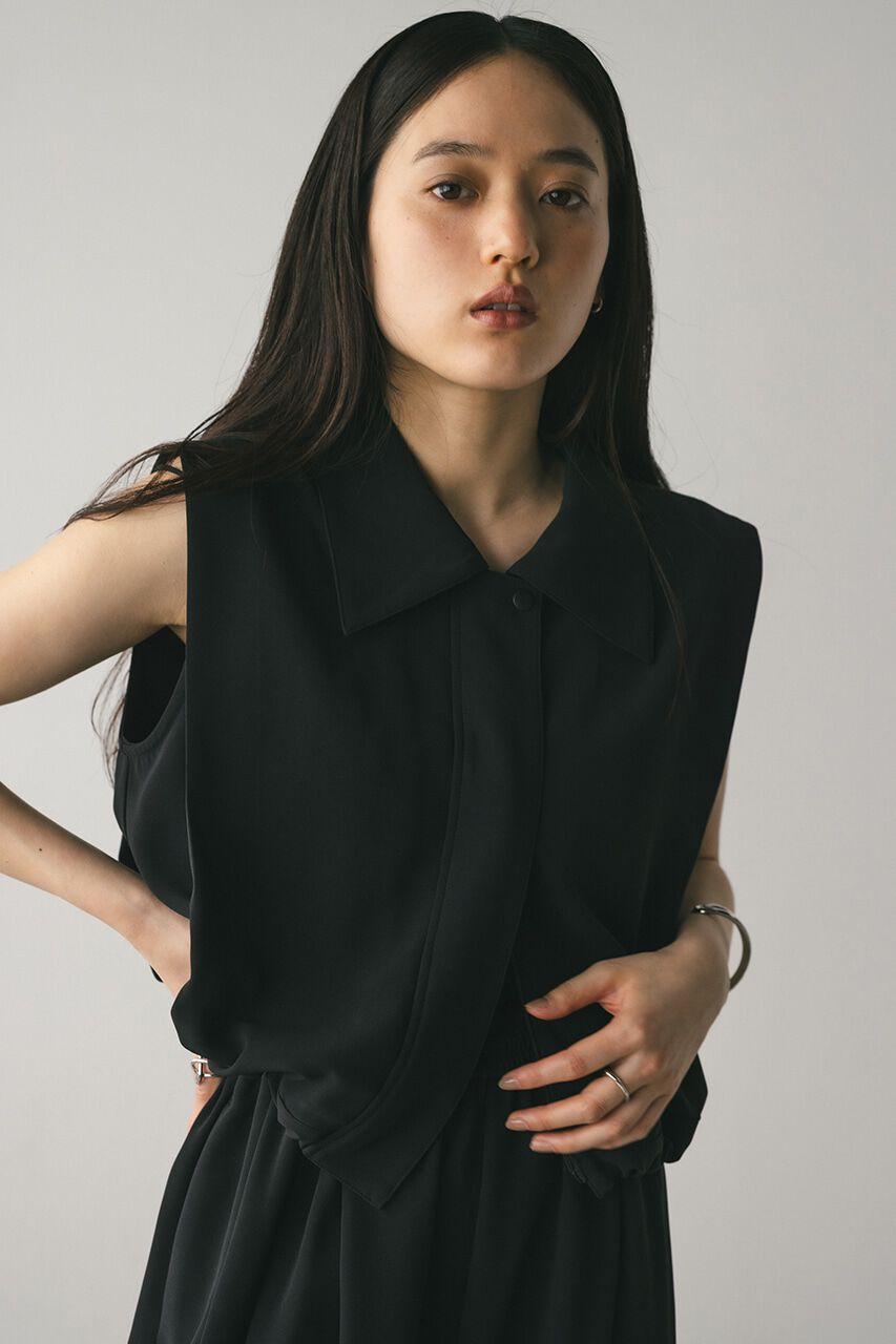 STYLEMIXER「コンフォートヘムギャザートップ」|タンクトップ|