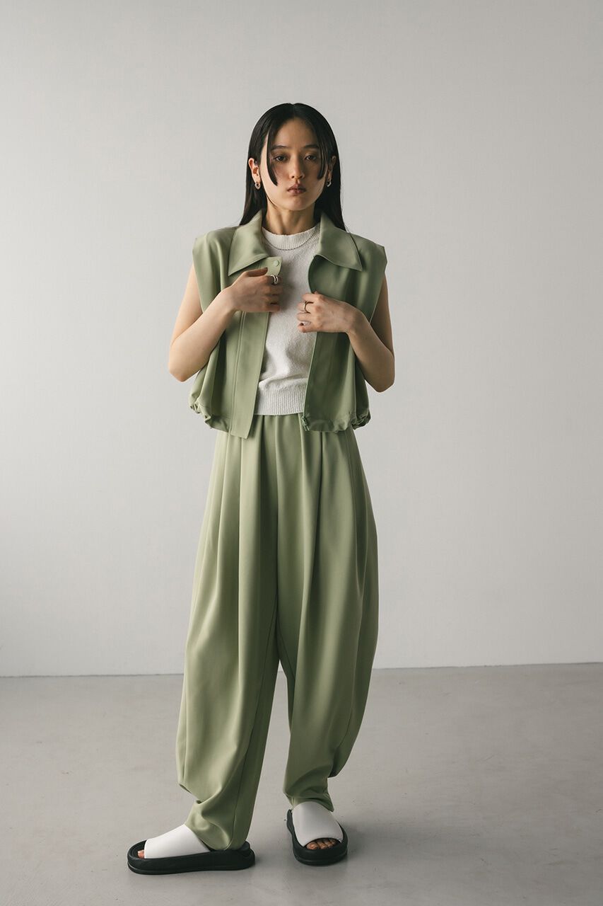 STYLEMIXER「コンフォートヘムギャザートップ」|タンクトップ|