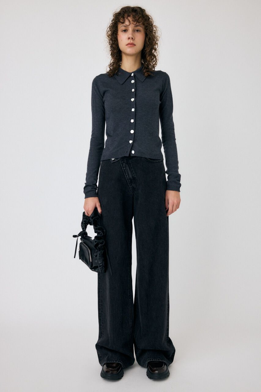 MOUSSY「RANDOM BUTTON カーディガン」|ニット・セーター|