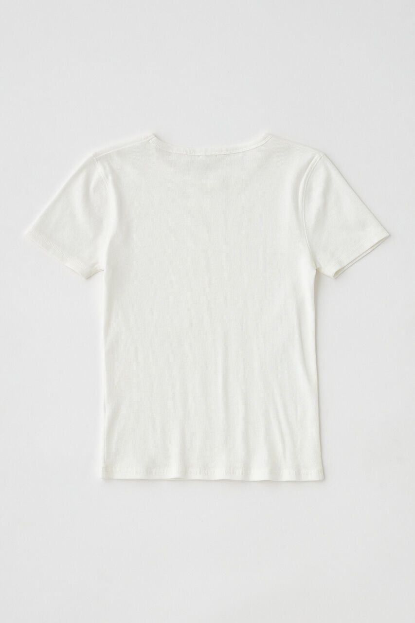 MOUSSY「BASIC RIB TEE」|Tシャツ・カットソー|