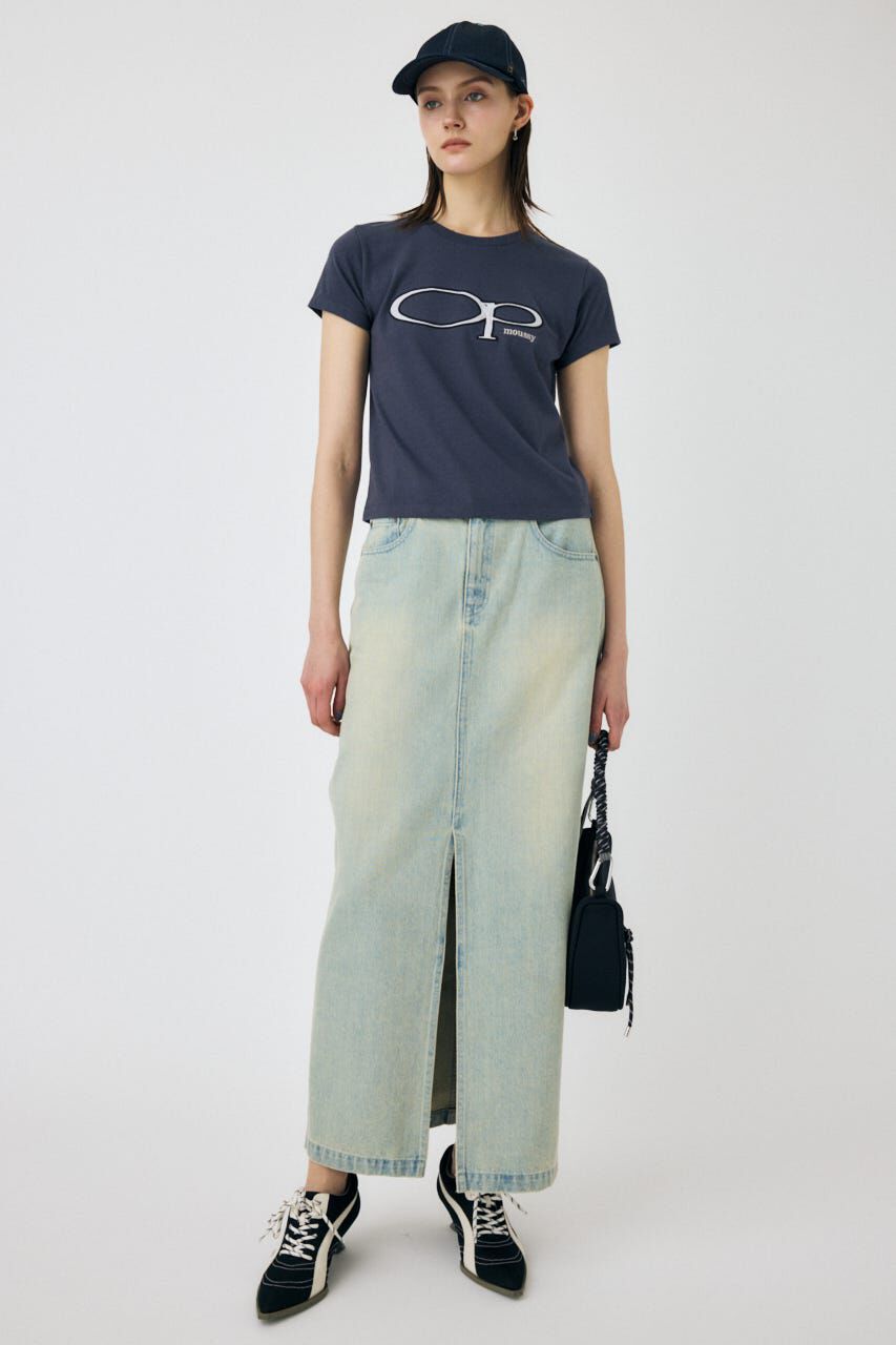 MOUSSY「OP OVAL マーク TEE」|Tシャツ・カットソー|