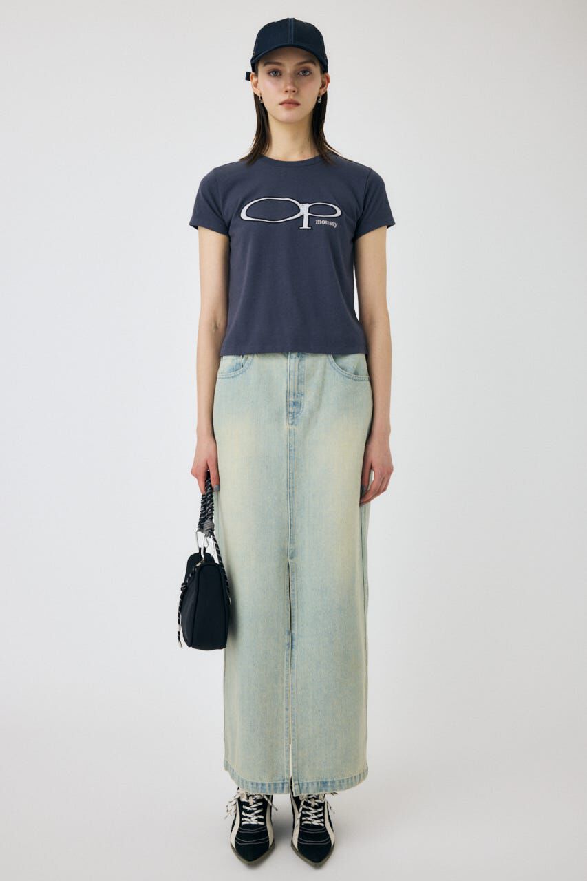 MOUSSY「OP OVAL マーク TEE」|Tシャツ・カットソー|