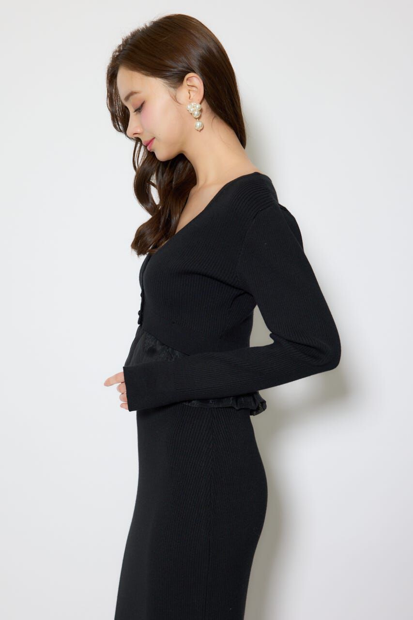 rienda「ペプラムカーデセットキャミワンピース」|ワンピース|